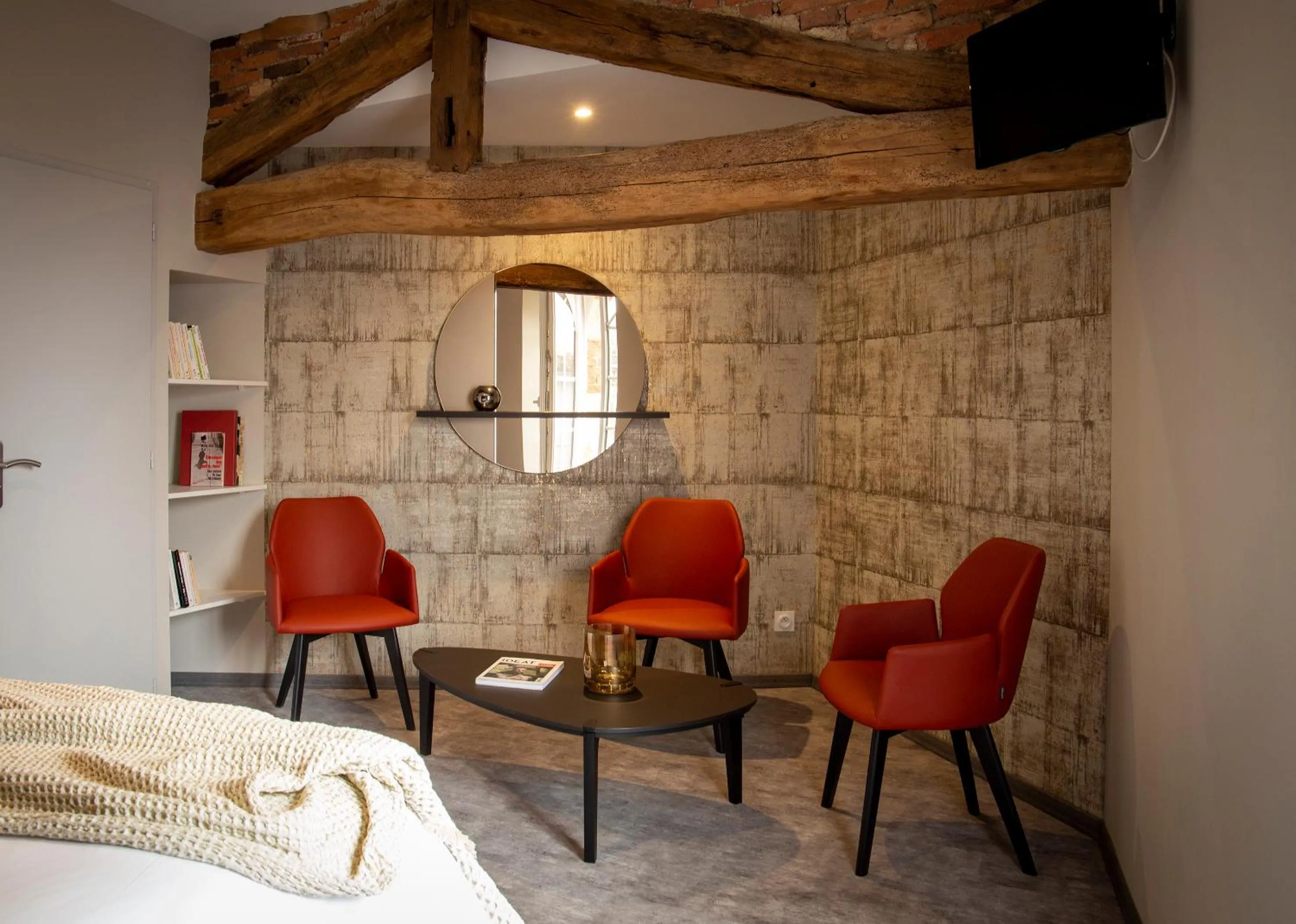 Decorative detail in Hotel - Restaurant Les 3 Piliers