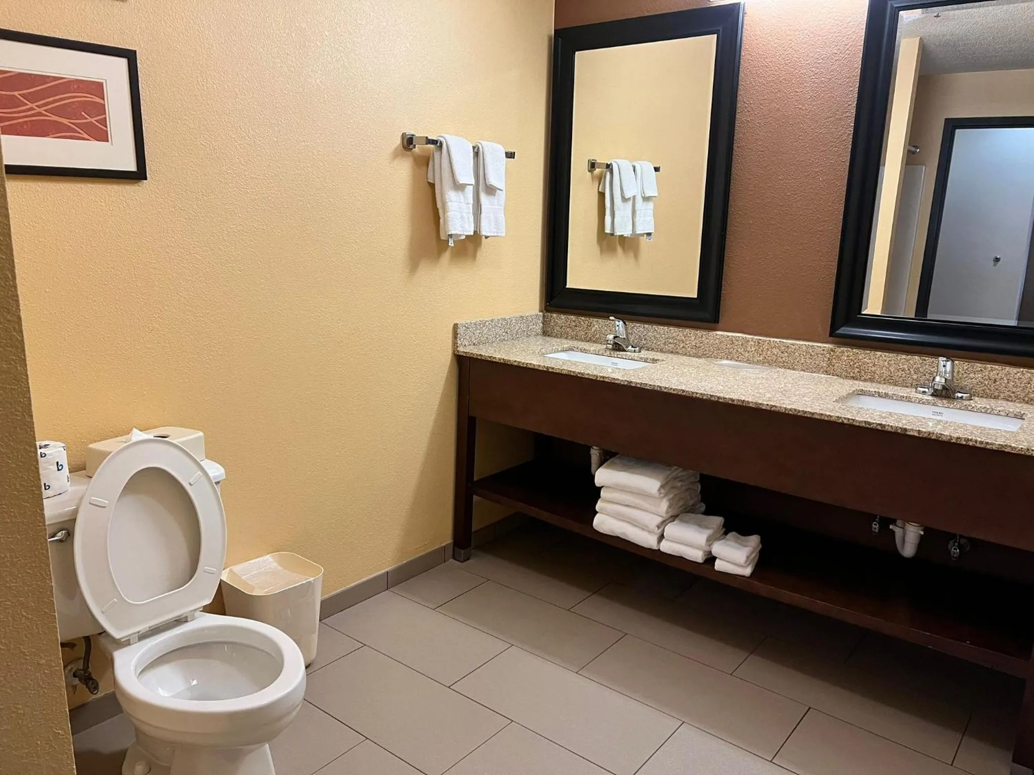 Bathroom in Comfort Suites Louisville East