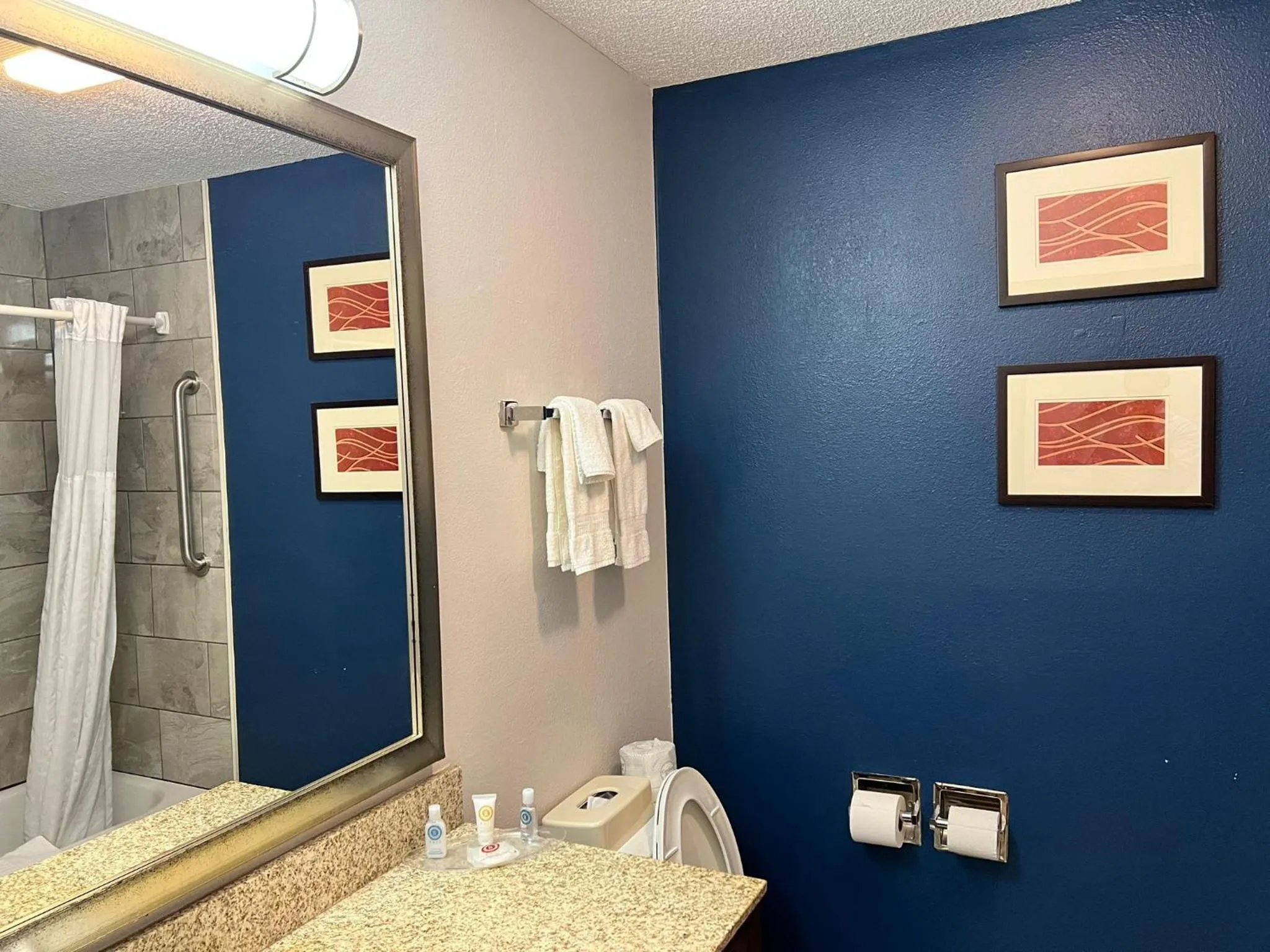 Shower in Comfort Suites Louisville East