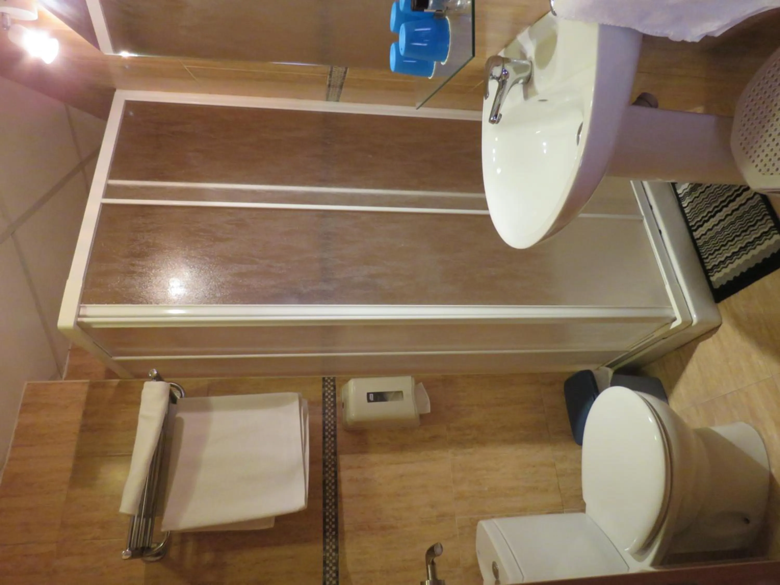 Shower in Hotel Alain