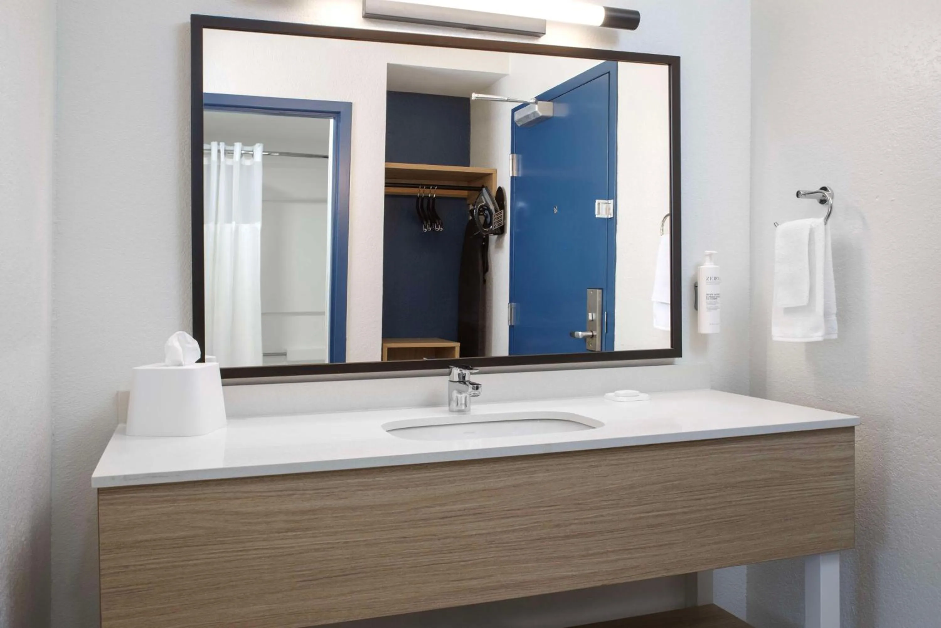 Bathroom in Spark by Hilton Miami Doral