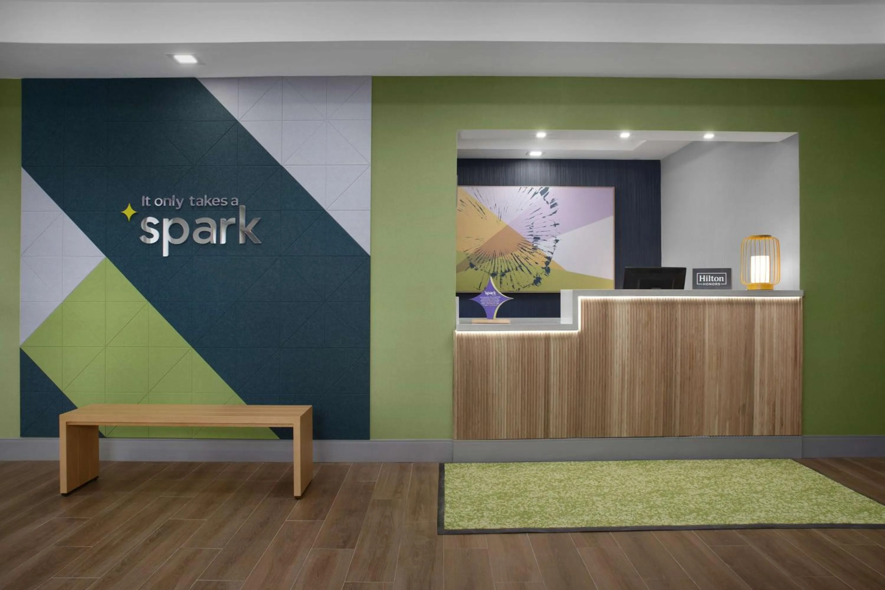 Lobby or reception in Spark by Hilton Miami Doral