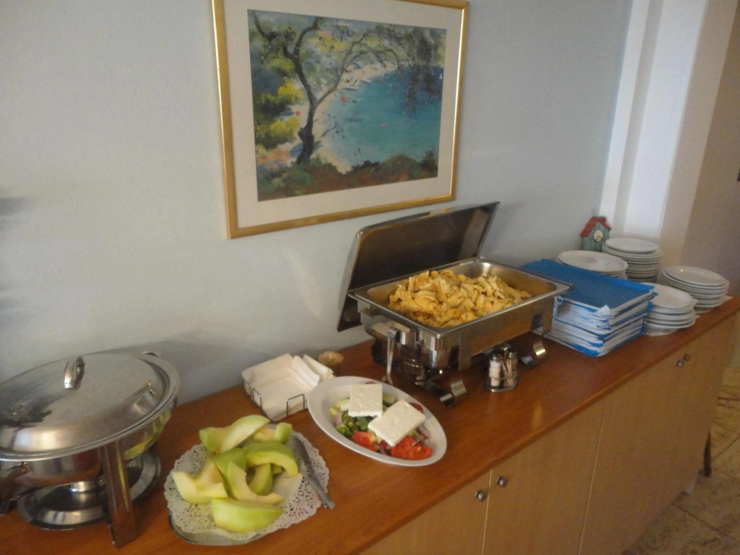 Food in Hotel Grand Nefeli