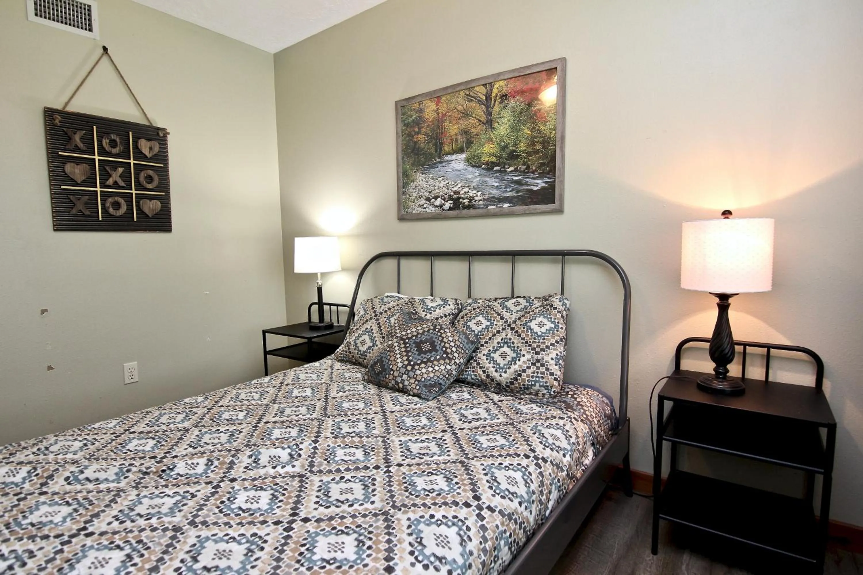 Bed in The River House