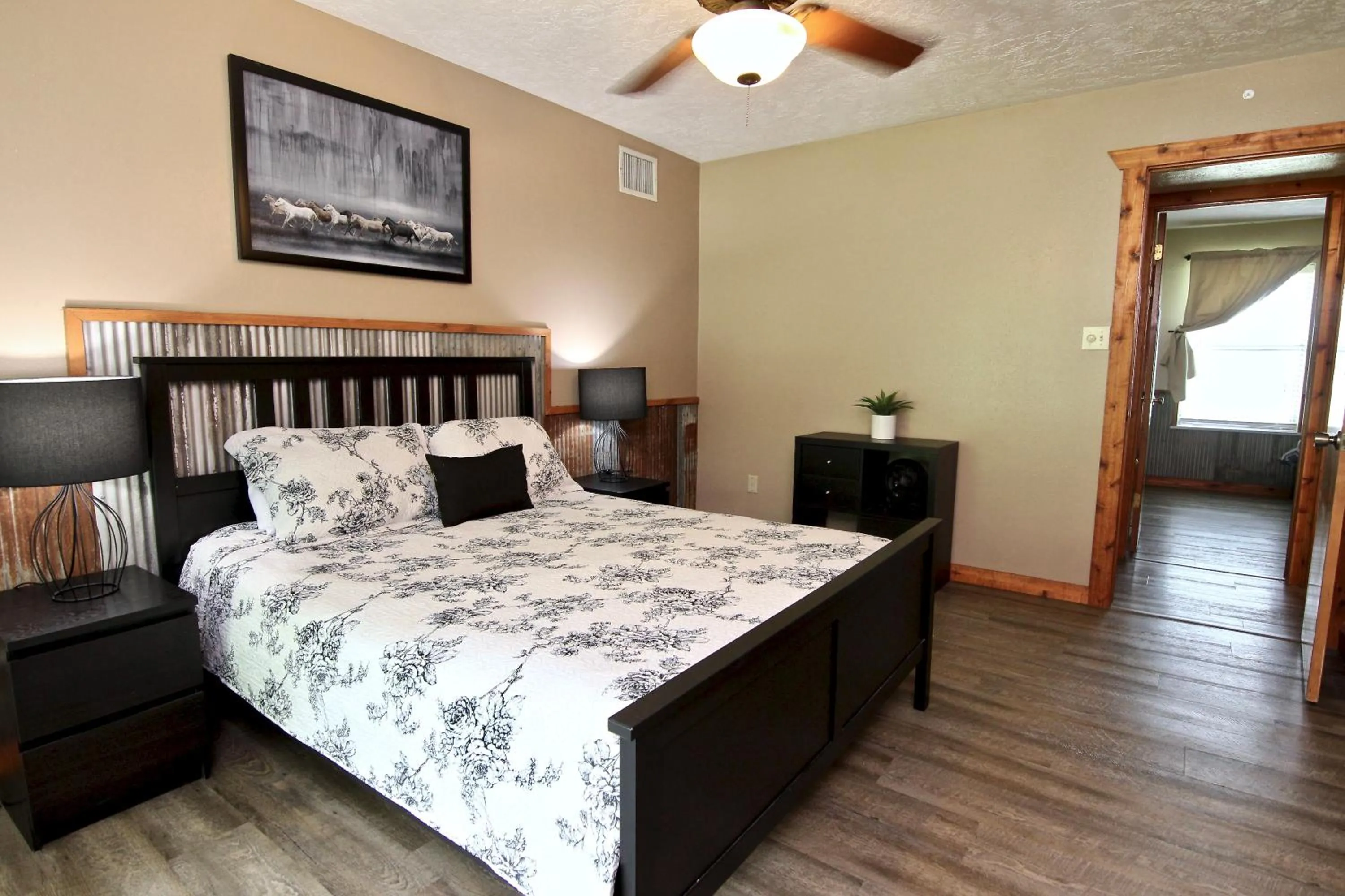 Bed in The River House