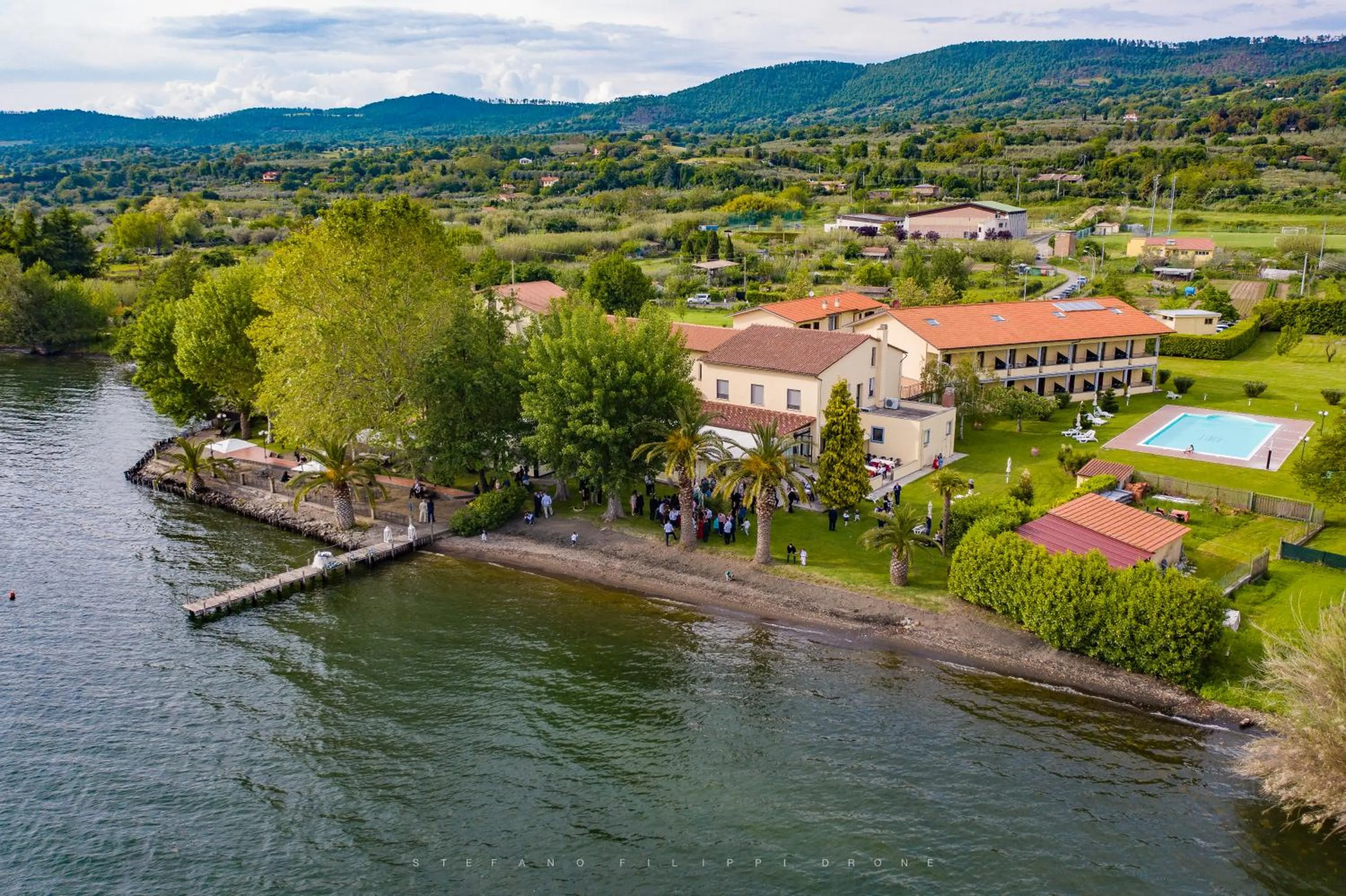 Bird's eye view in Hotel Eden Sul Lago