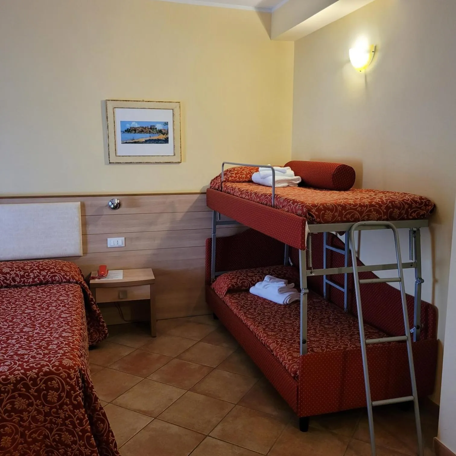 Bed in Hotel Eden Sul Lago