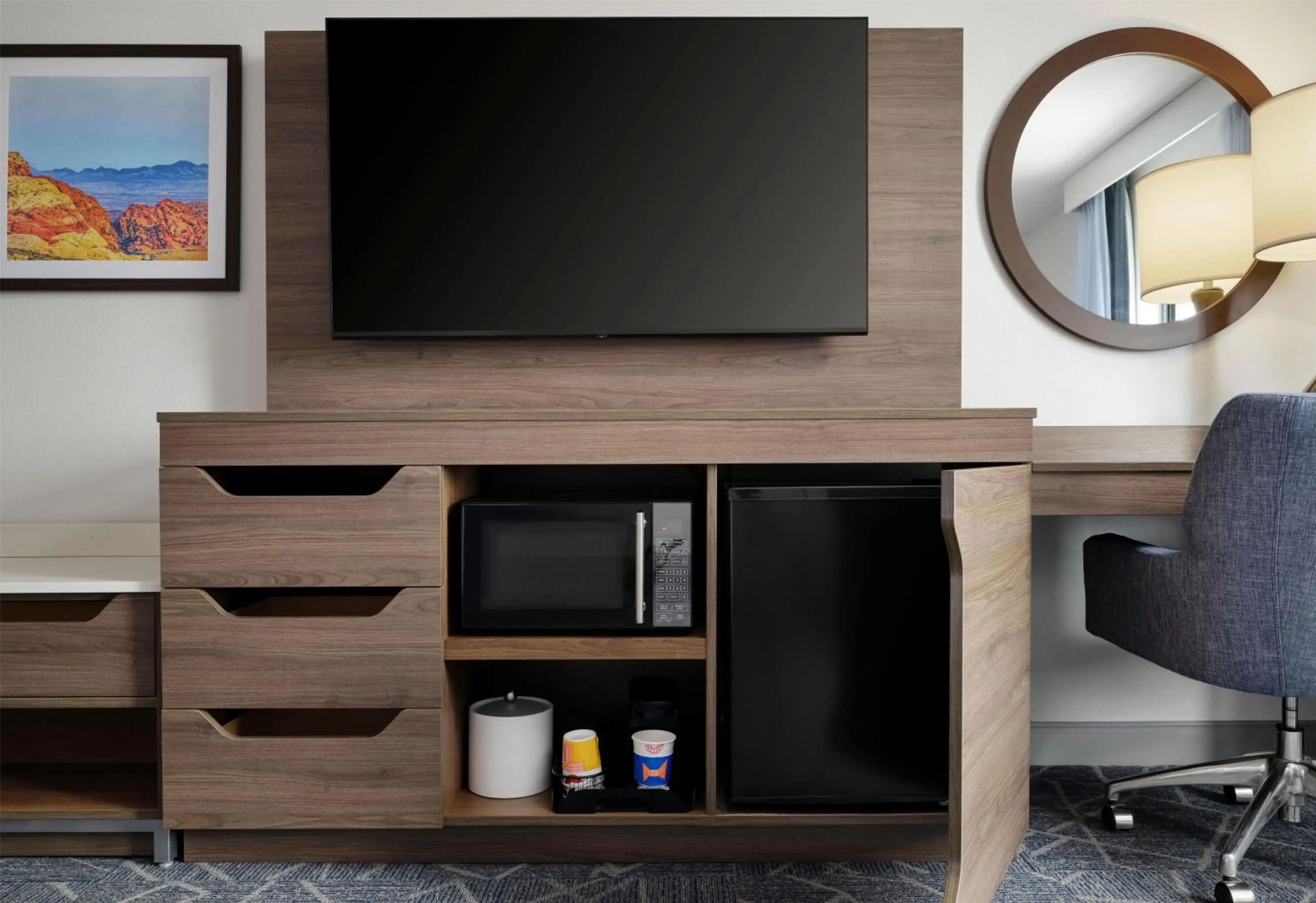 Bedroom in Hampton Inn & Suites Las Vegas-Red Rock/Summerlin