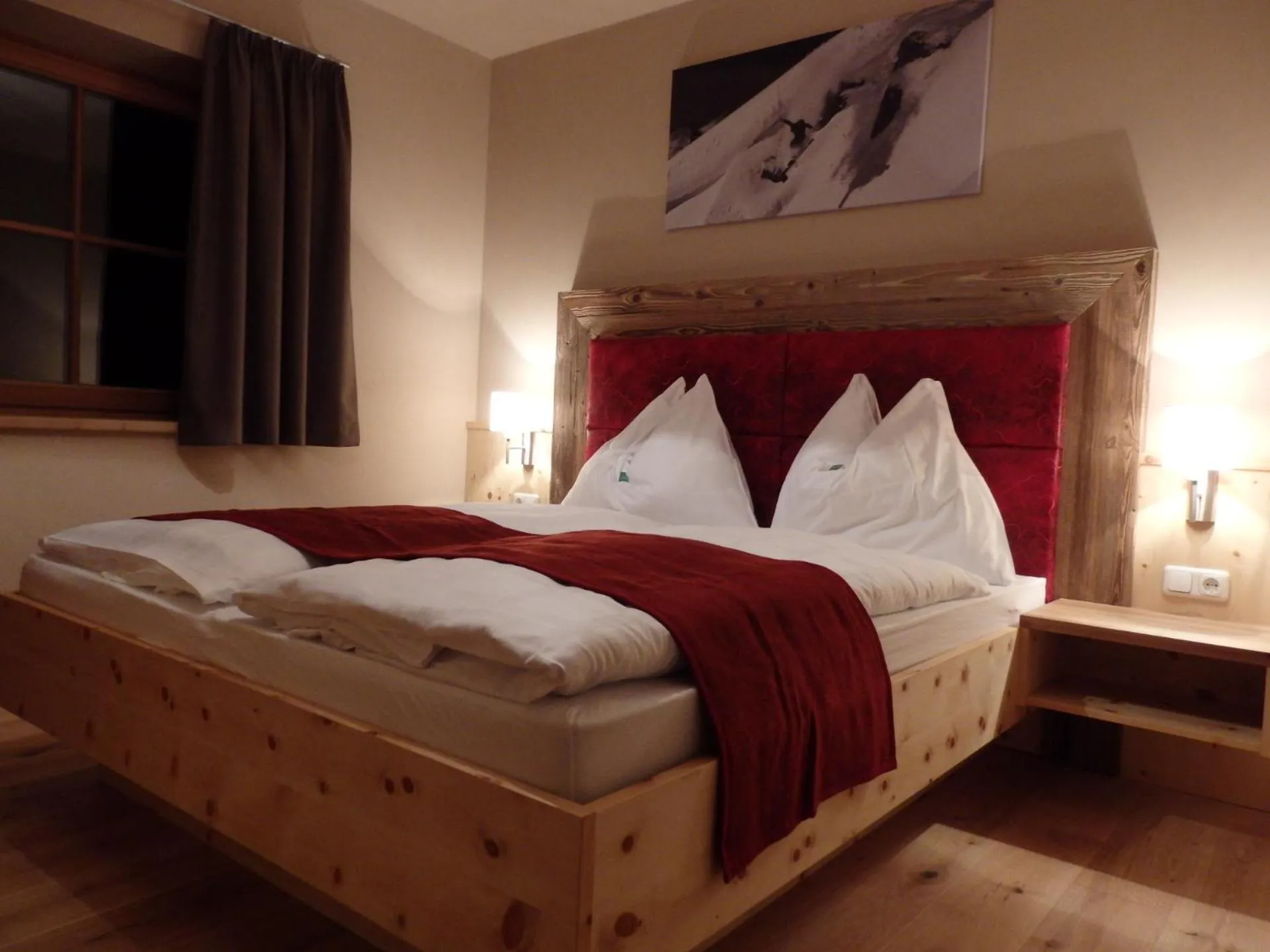 Bedroom, Bed in Sportlerhof - Alimann UaB