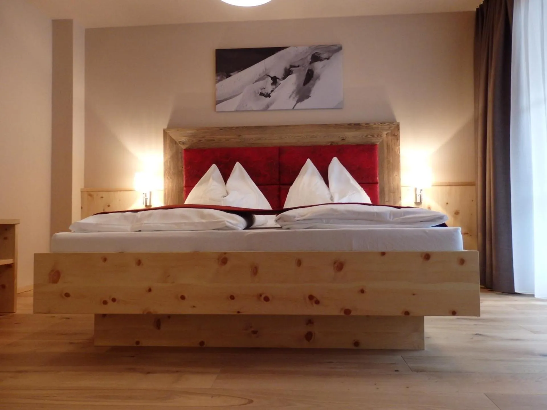 Bedroom, Bed in Sportlerhof - Alimann UaB