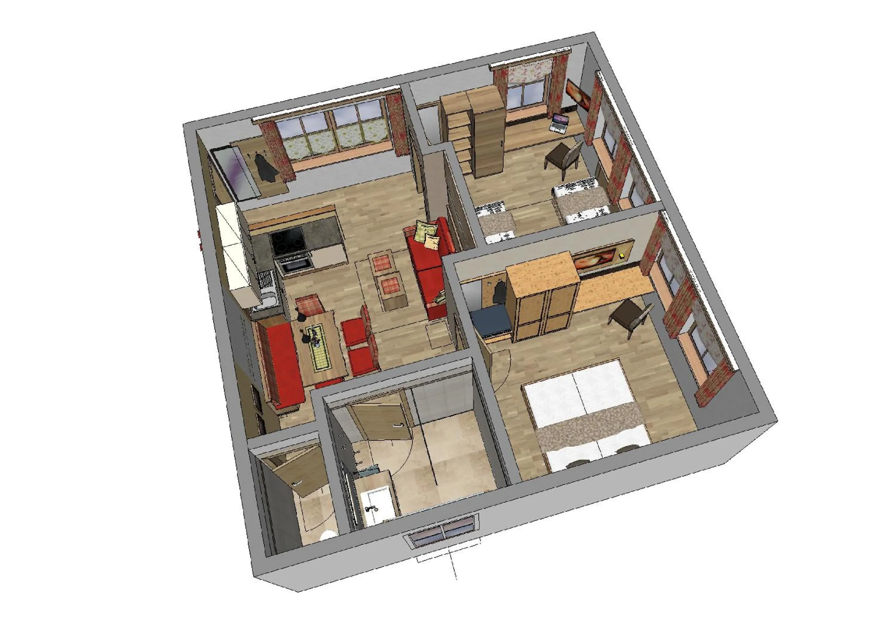 Floor plan in Sportlerhof - Alimann UaB