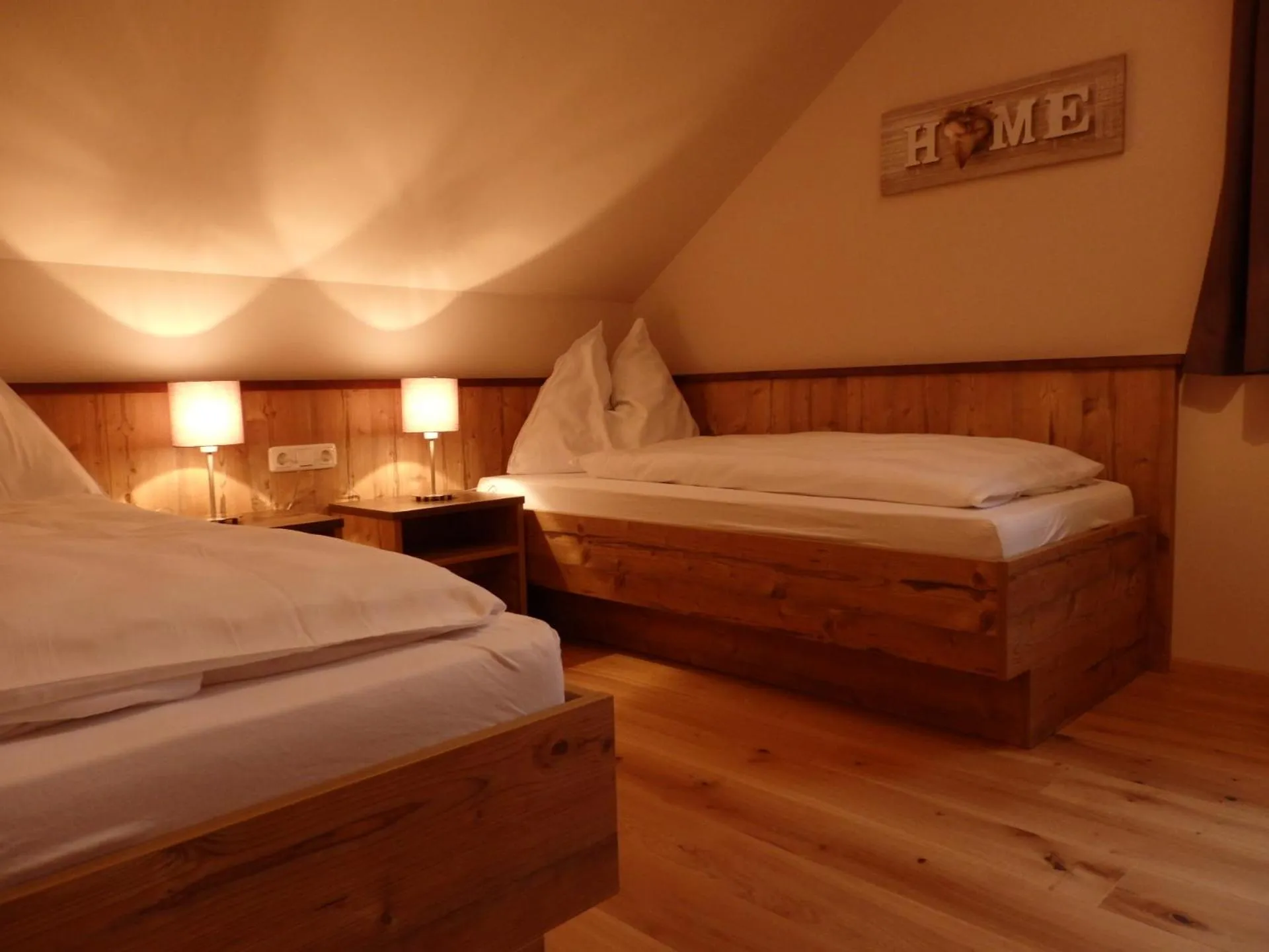 Bedroom, Bed in Sportlerhof - Alimann UaB