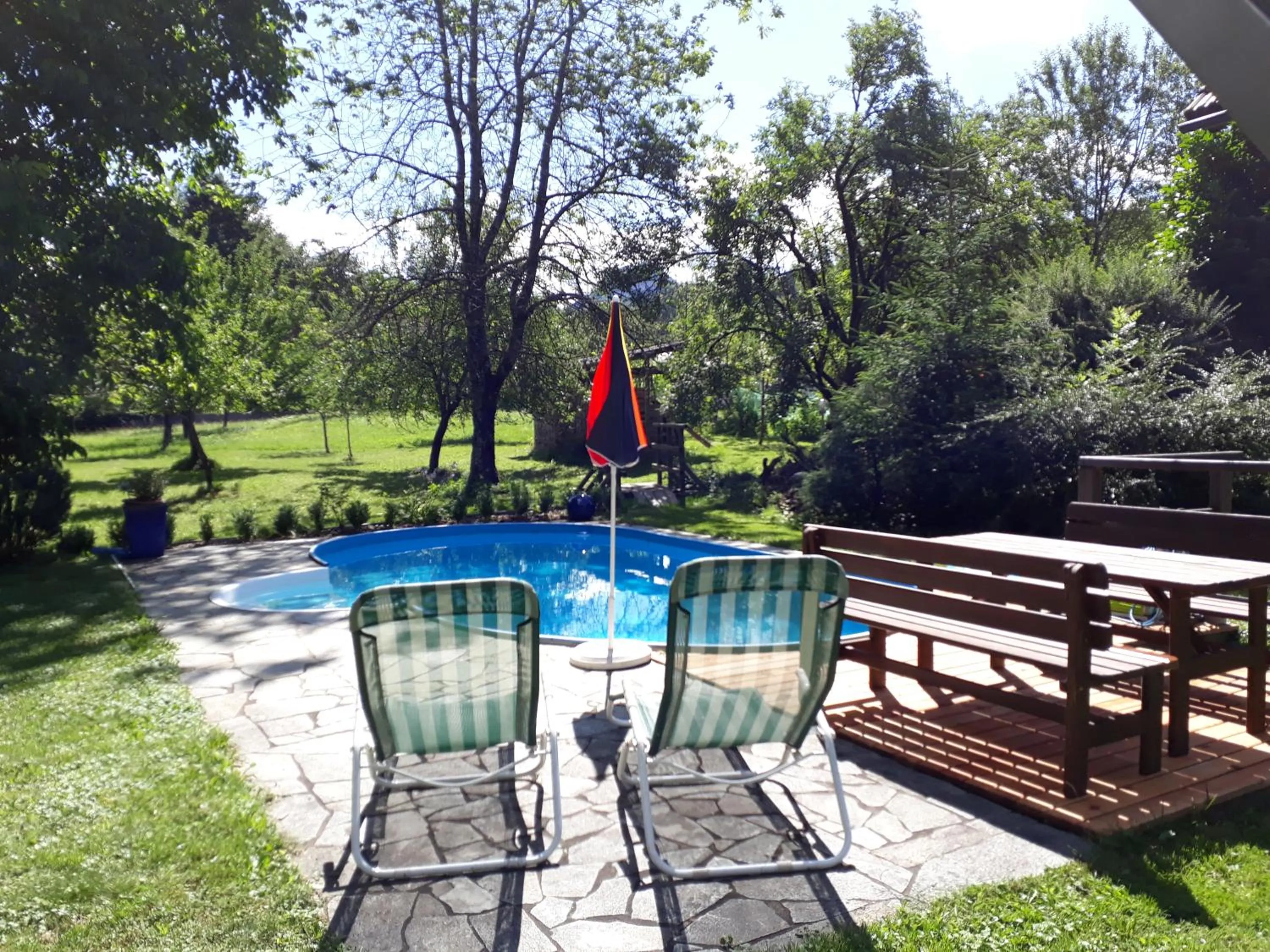 Swimming pool in Sportlerhof - Alimann UaB