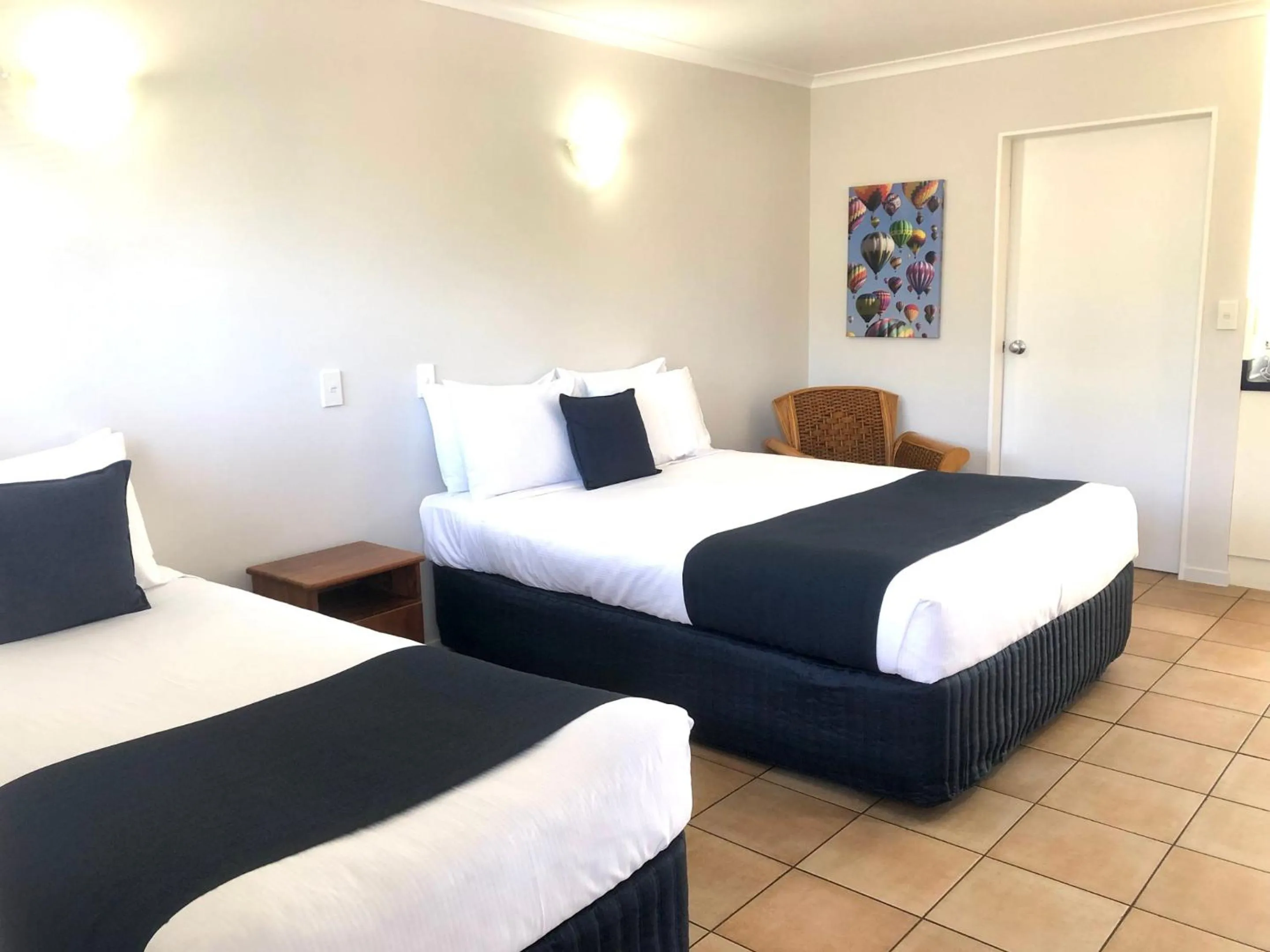 Bed in Cottage Park Thermal Motel