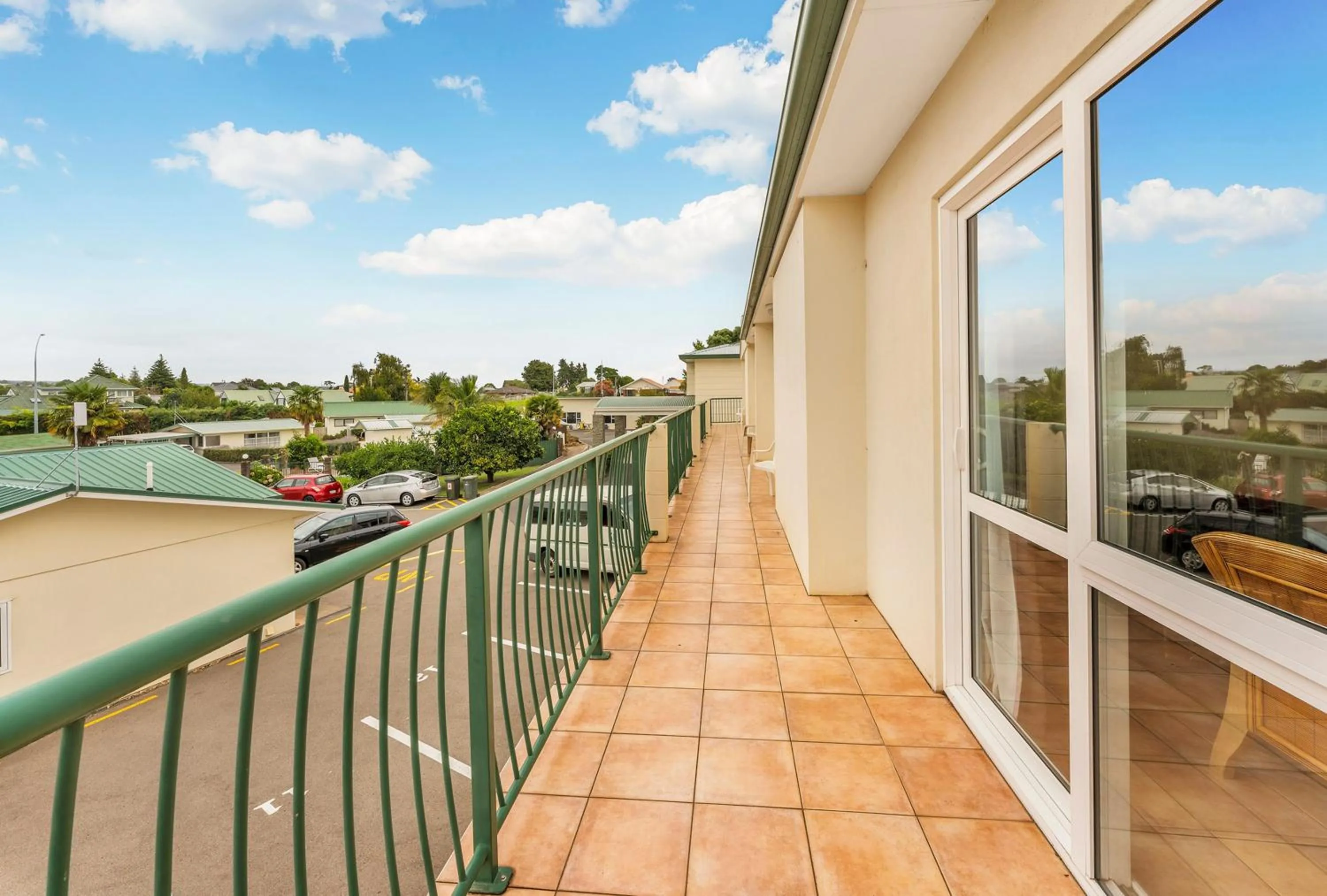 Balcony/Terrace in Cottage Park Thermal Motel