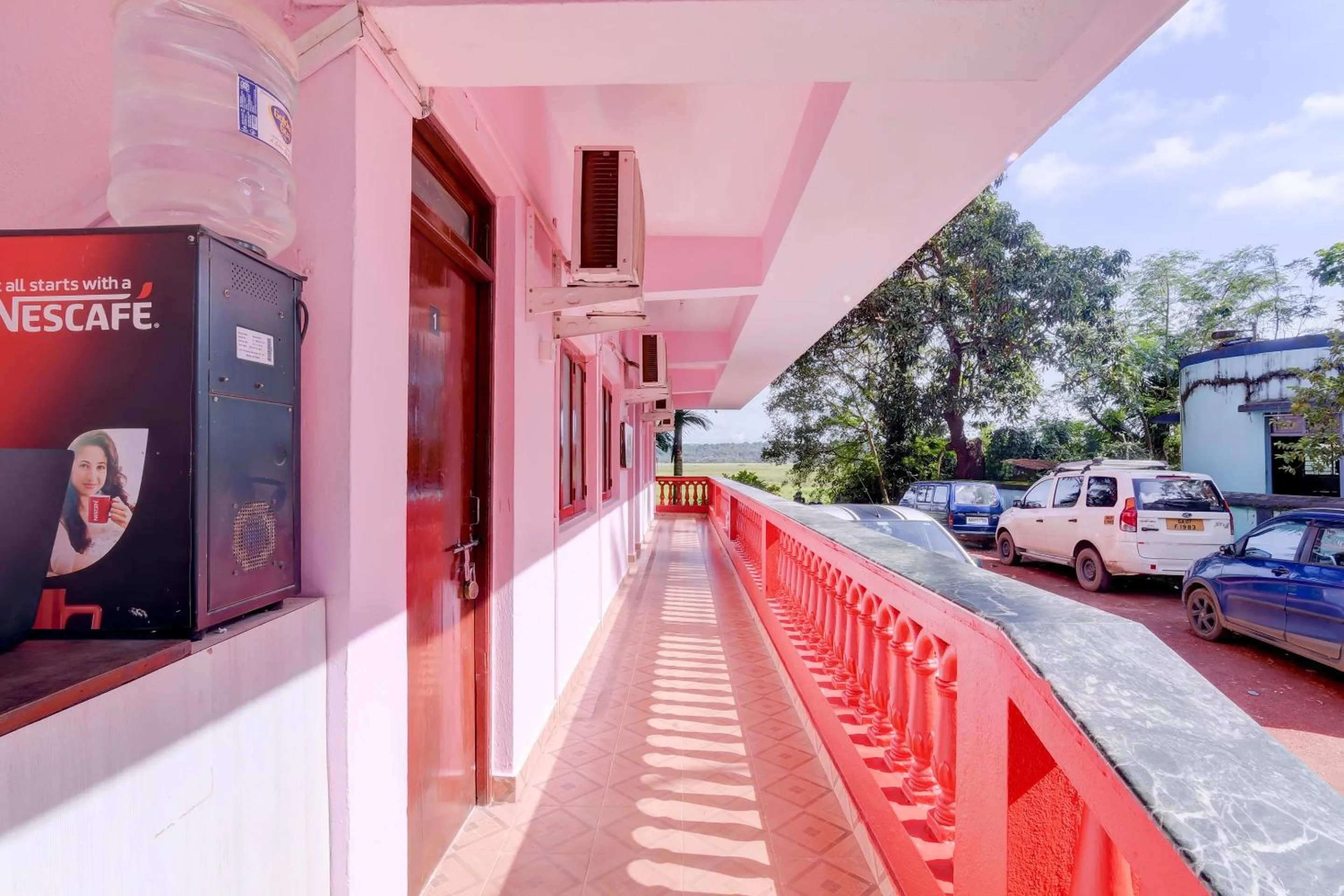 Lobby or reception in Hotel O Omkar Guest House Near Immaculate Conception Church