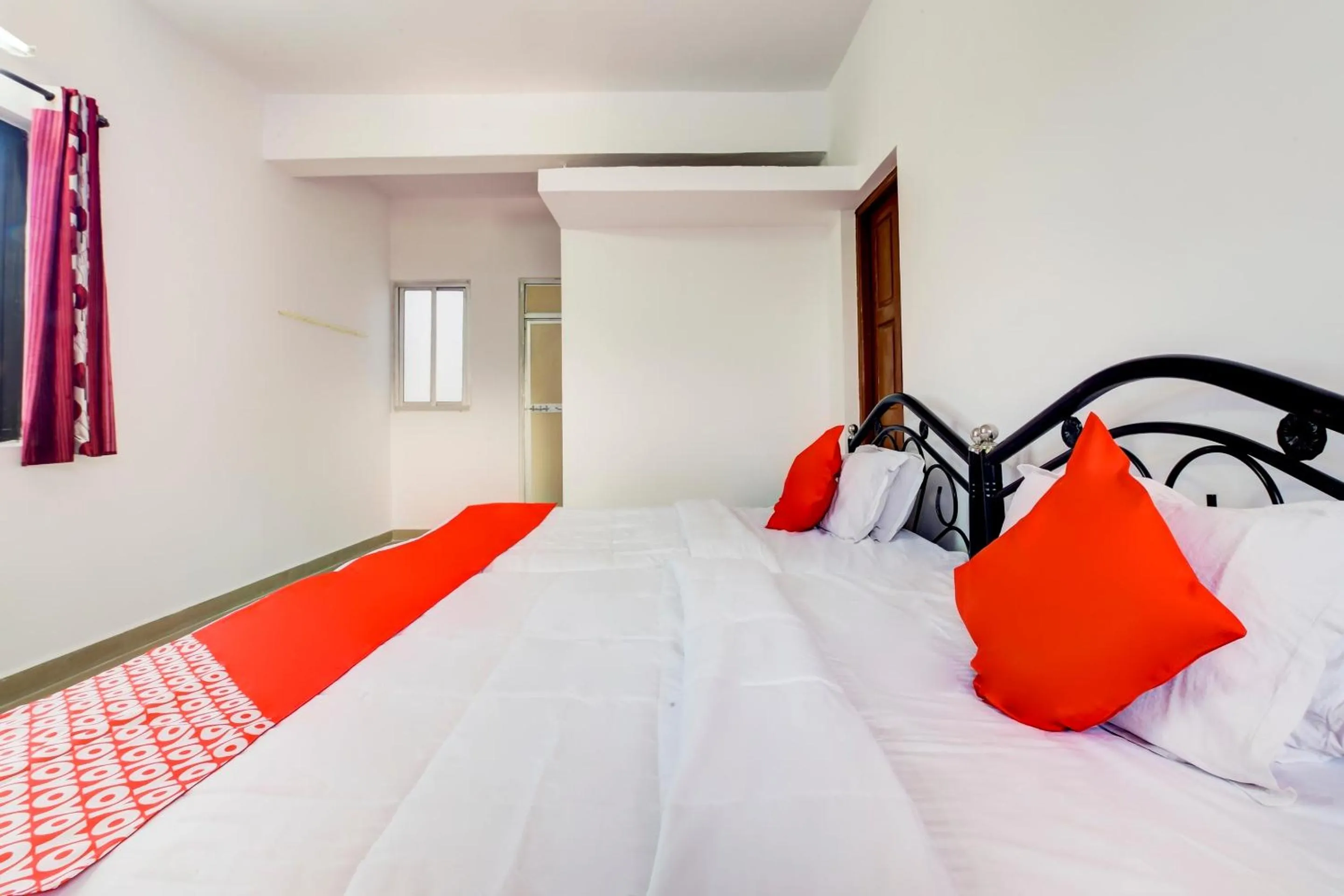 Bedroom, Bed in Hotel O Omkar Guest House Near Immaculate Conception Church