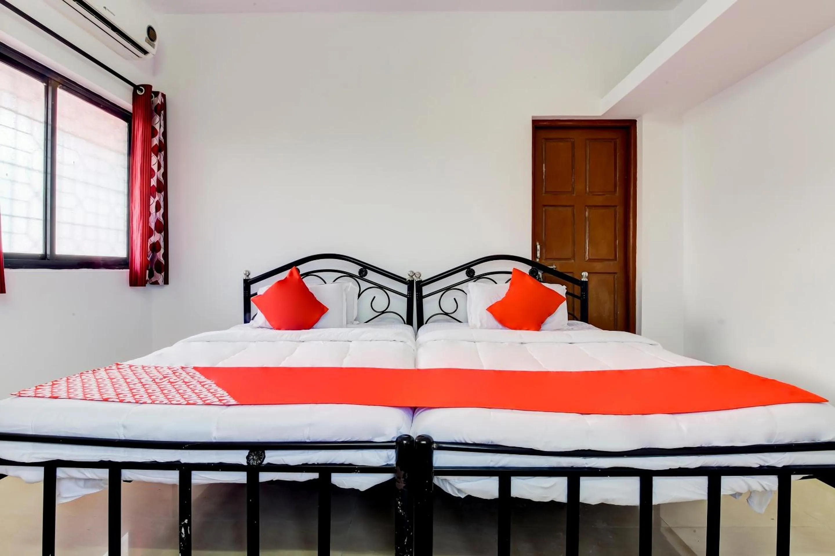 Bedroom, Bed in Hotel O Omkar Guest House Near Immaculate Conception Church