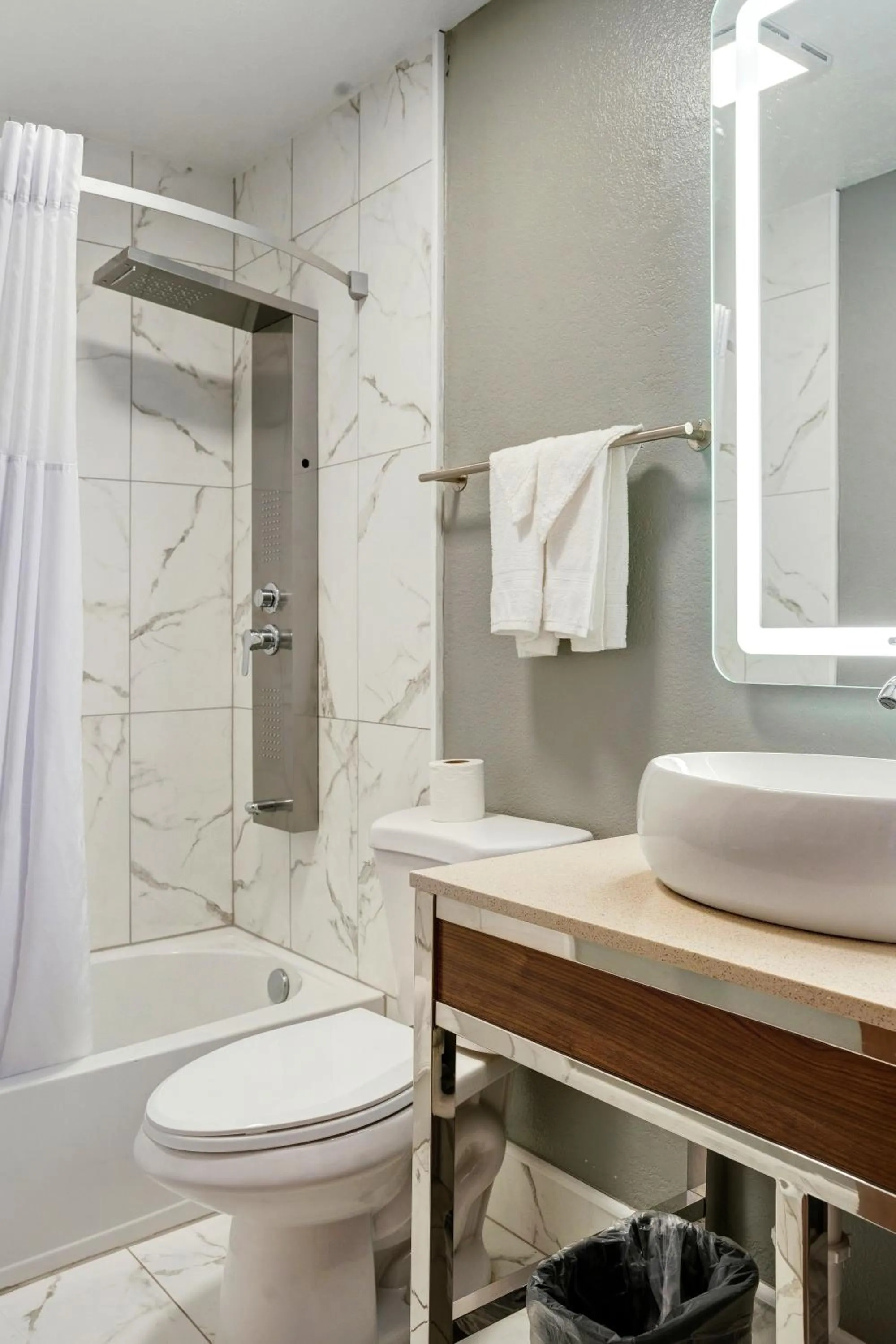 Bathroom in Days Inn by Wyndham Omaha - West Dodge