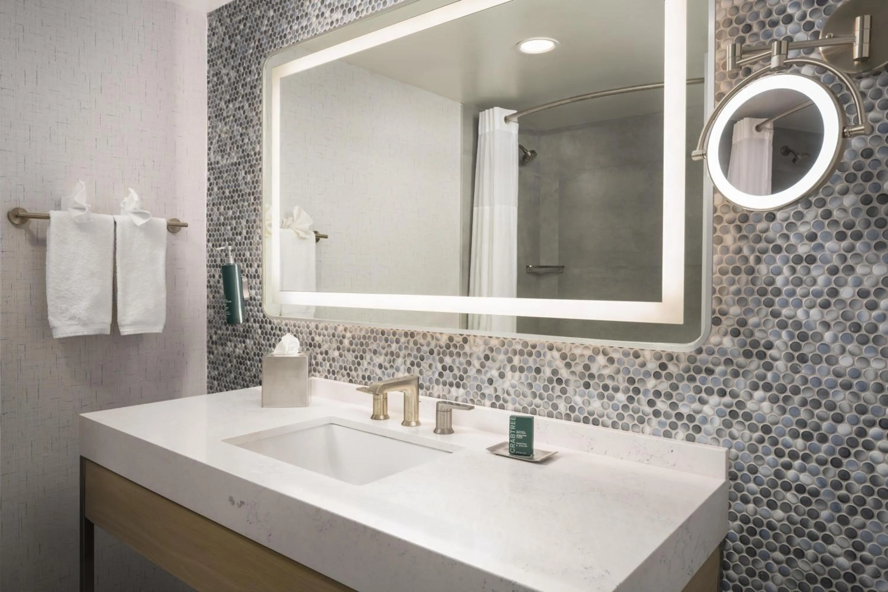 Bathroom in DoubleTree by Hilton Fort Lee/George Washington Bridge