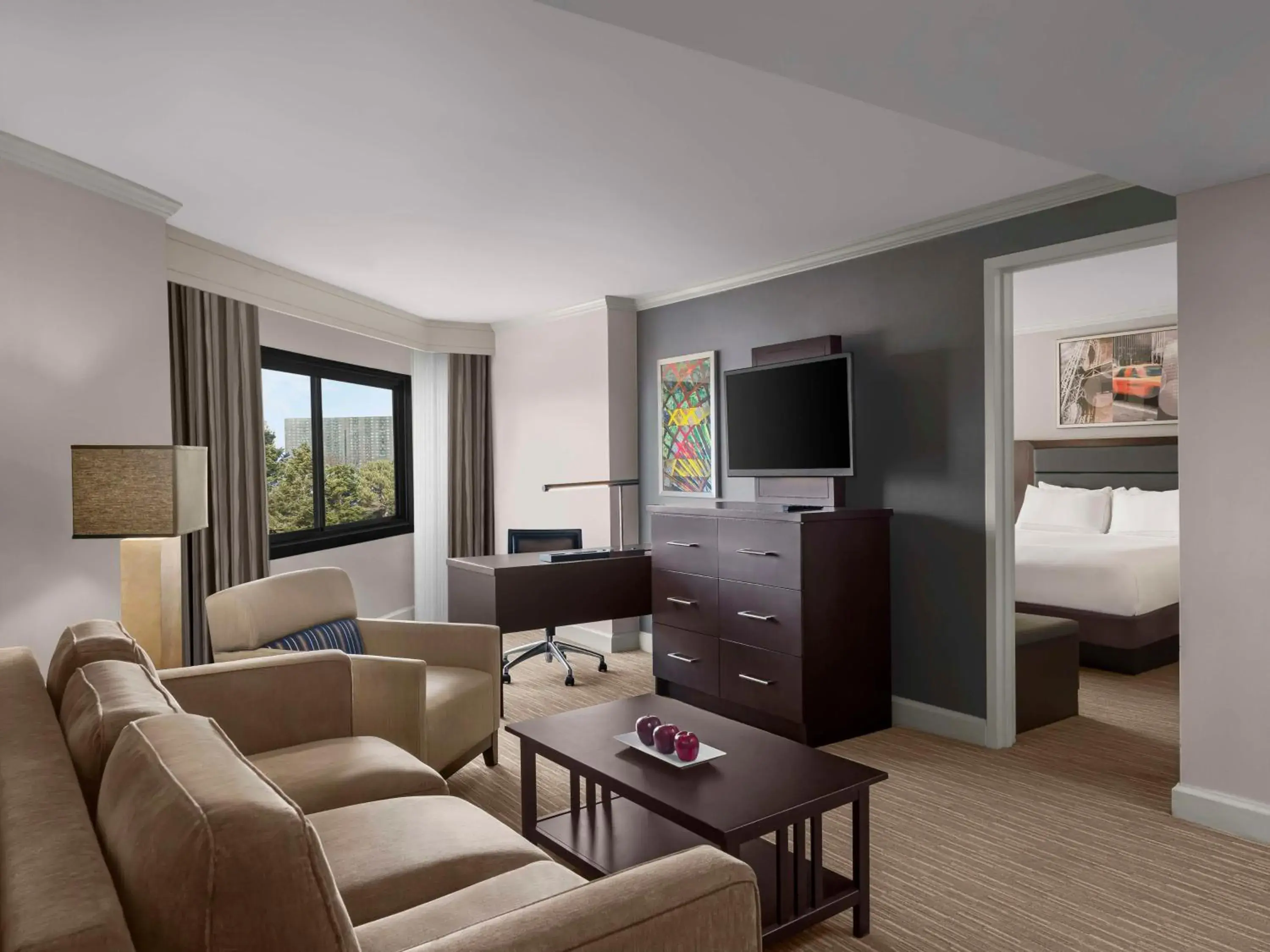 One-Bedroom Suite with Two Double Beds - Non-Smoking in DoubleTree by Hilton Fort Lee/George Washington Bridge One-Bedroom Suite with Two Double Beds - Non-Smoking in DoubleTree by Hilton Fort Lee/George Washington Bridge