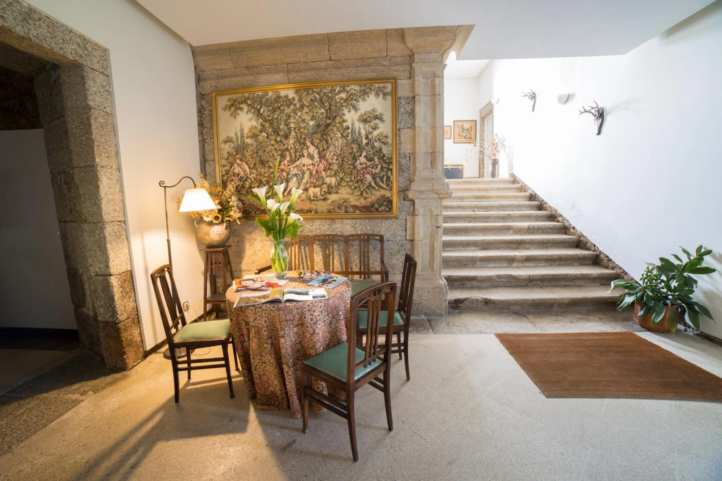 Dining area in Pazo de Sedor