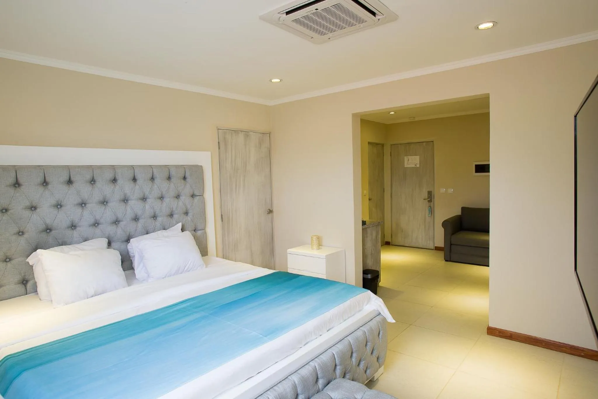 Bed in Hotel Islander Bonaire