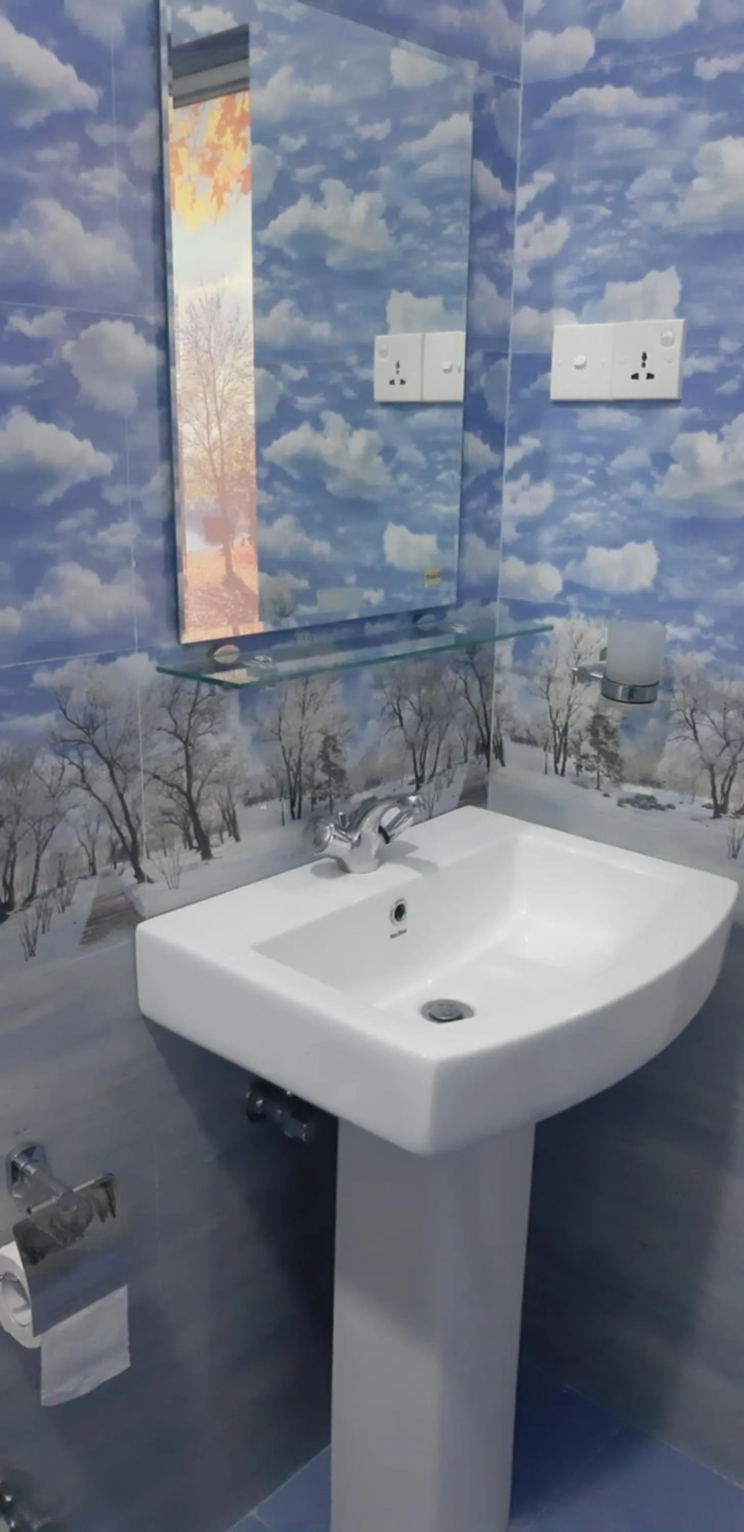 Bathroom in Butterfly Homestead Hotel