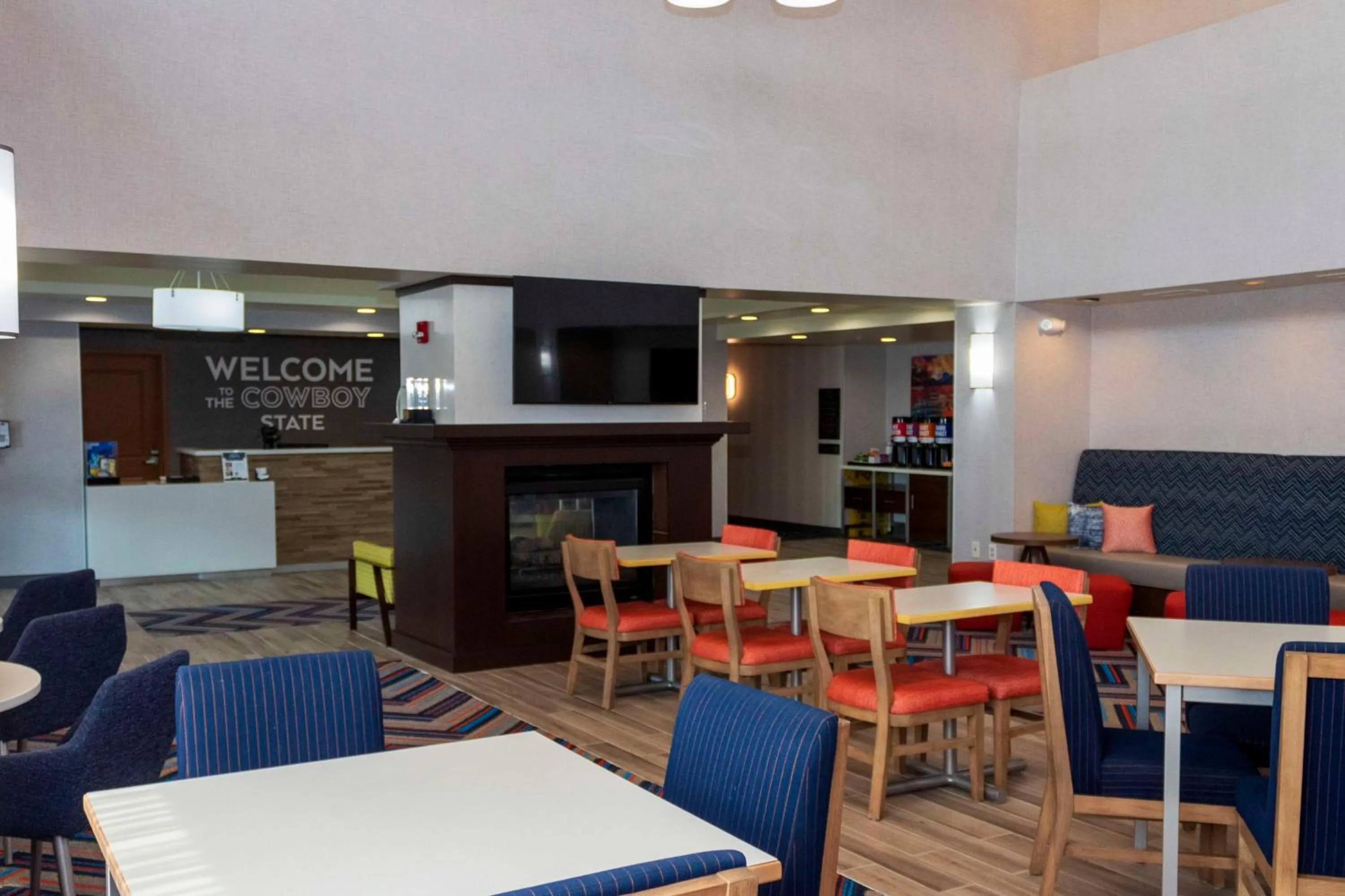 Lobby or reception in Hampton Inn & Suites Riverton