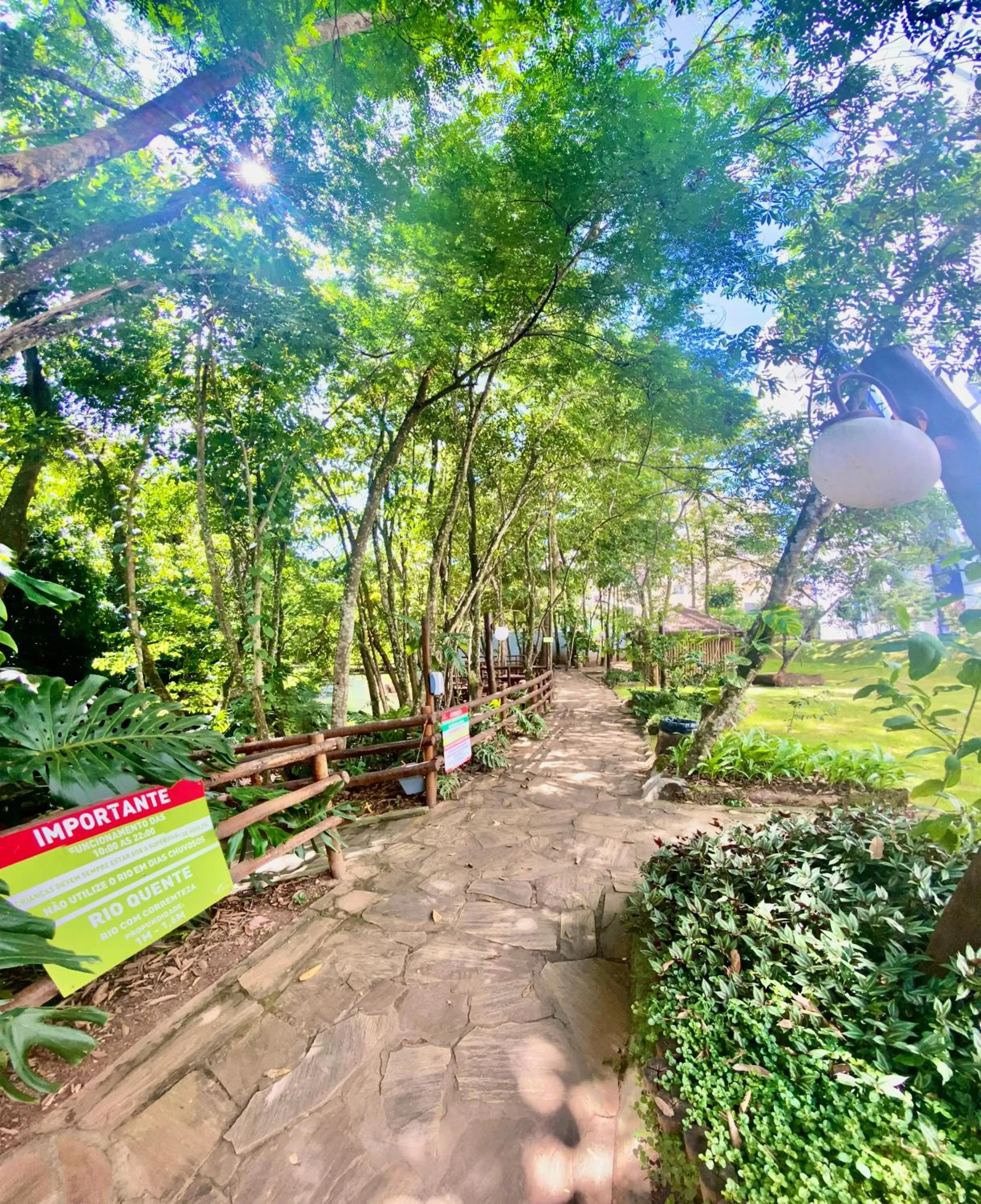 Garden in IMG Hotel Rio Quente