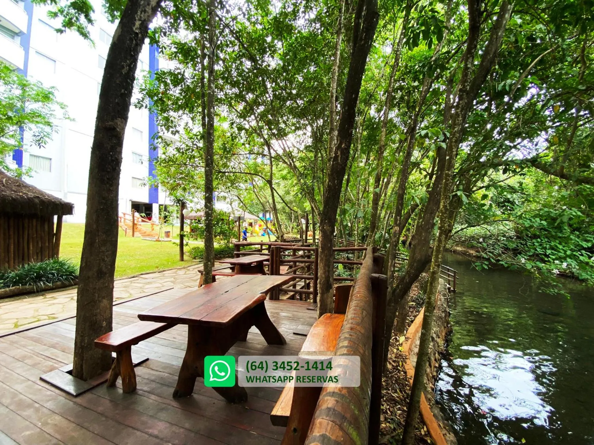 Garden in IMG Hotel Rio Quente