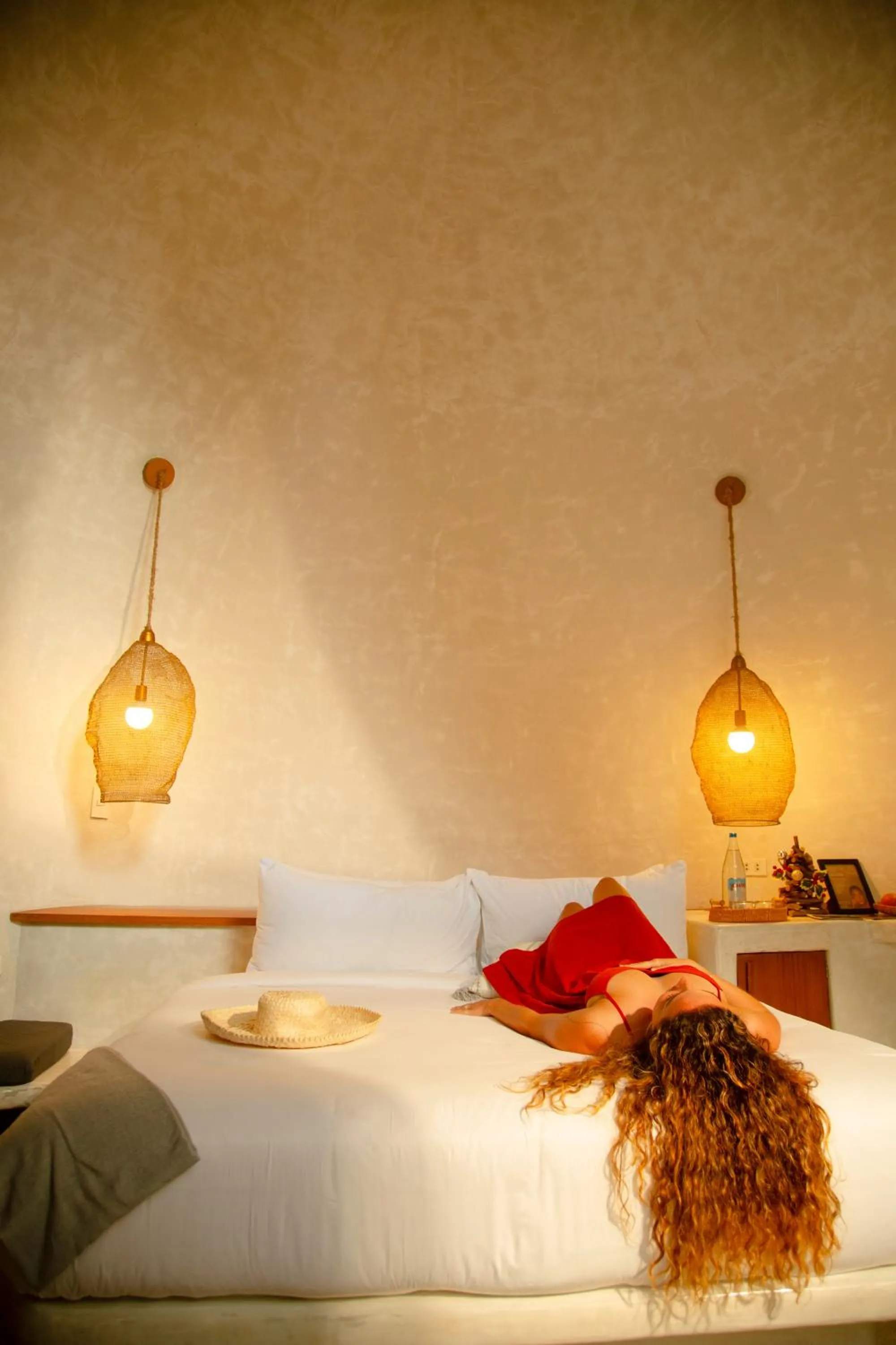 Photo of the whole room, Bed in Panorama Boutique Hotel & Beach Club