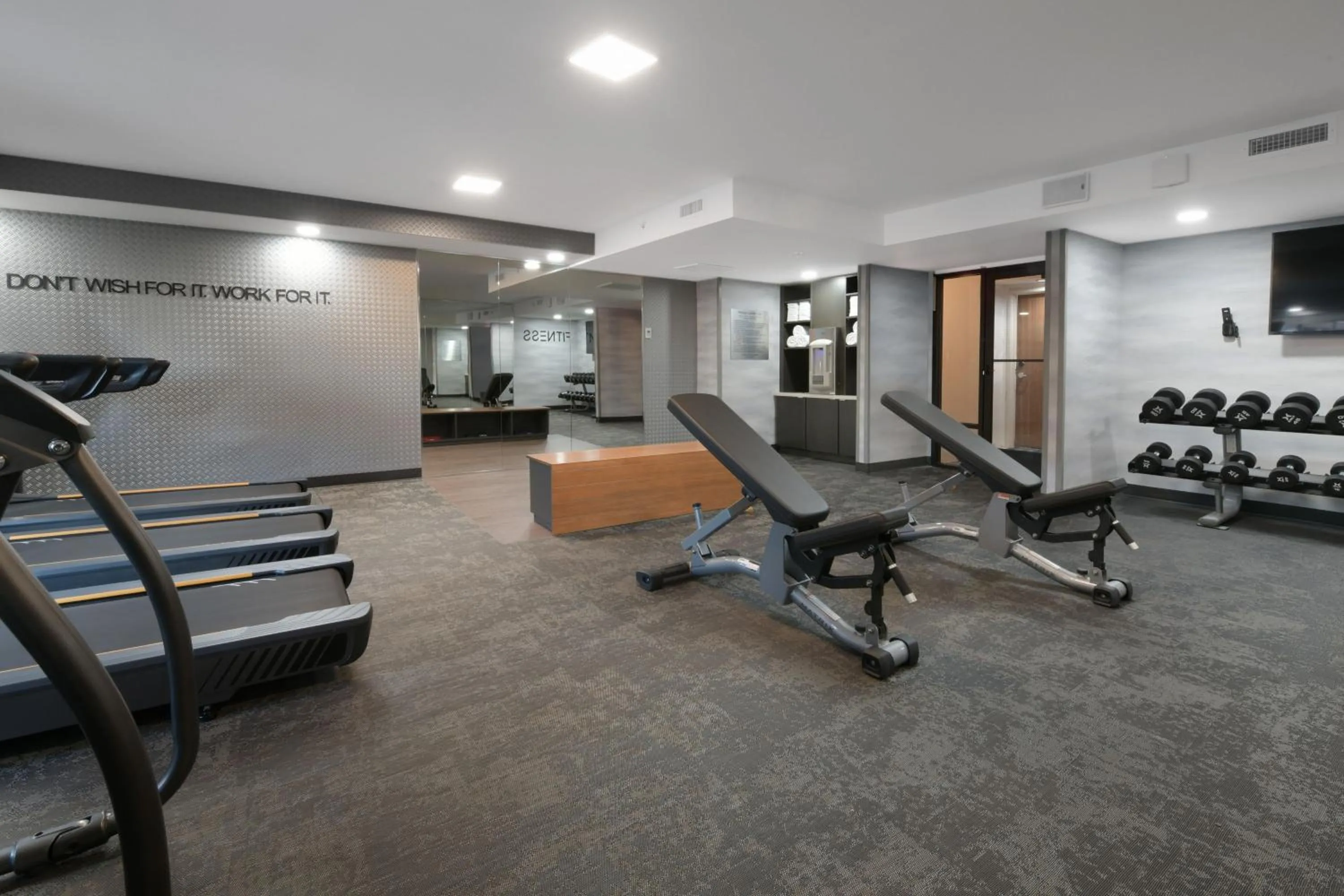 Fitness centre/facilities in Fairfield Inn & Suites by Marriott Pottstown Limerick
