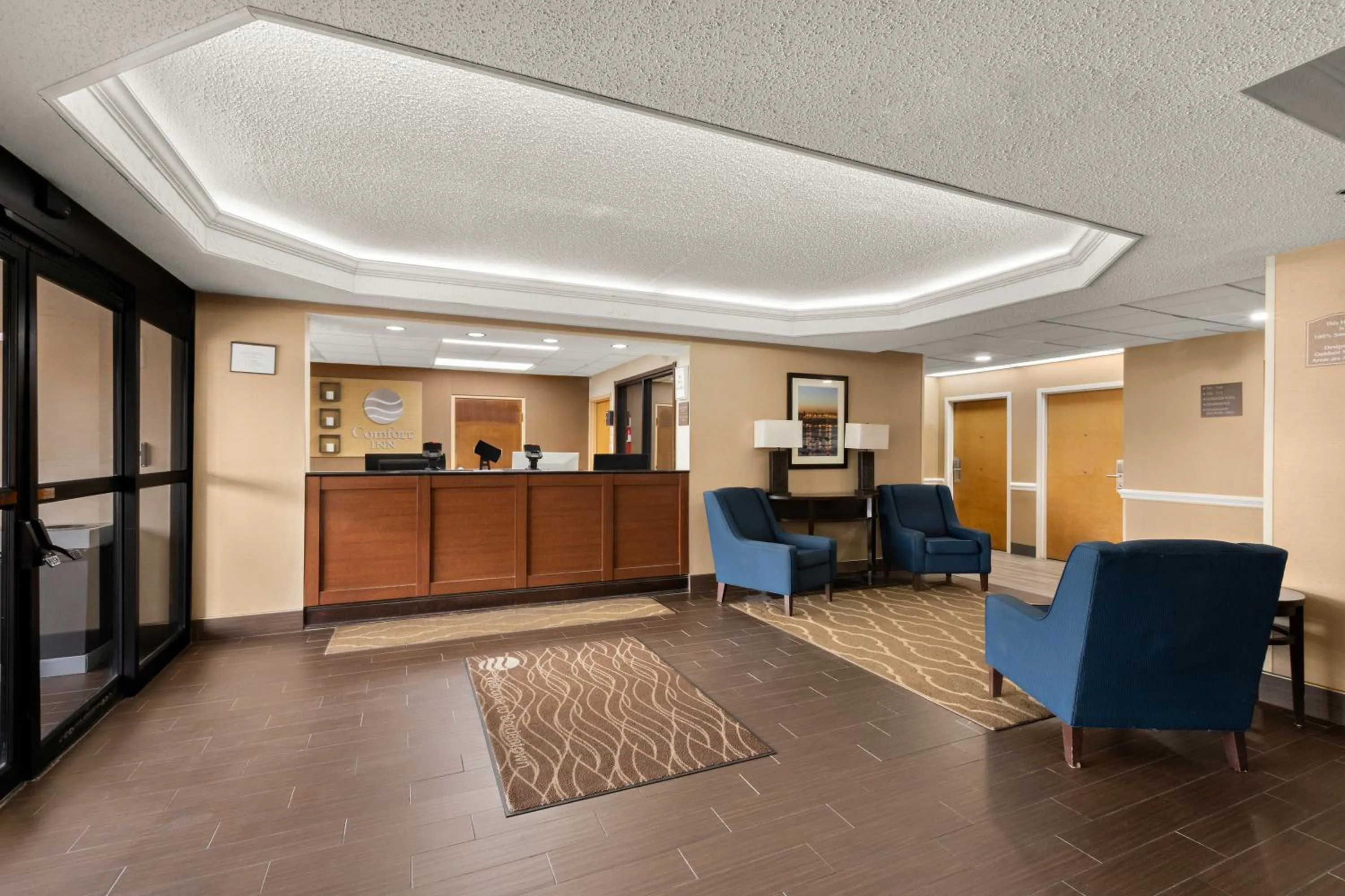 Lobby or reception in Comfort Inn Bordentown near NJ Turnpike