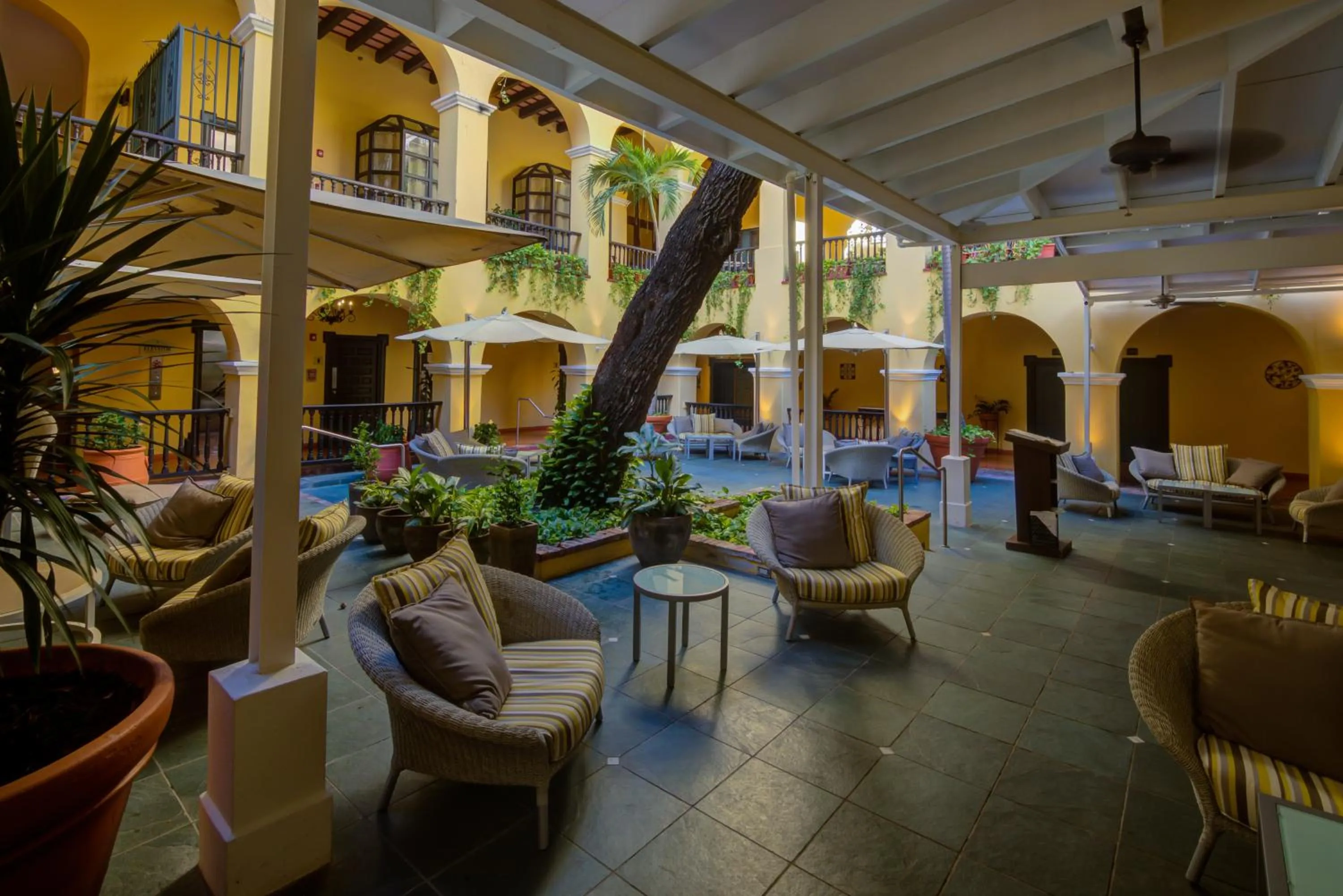 Patio in Hotel El Convento