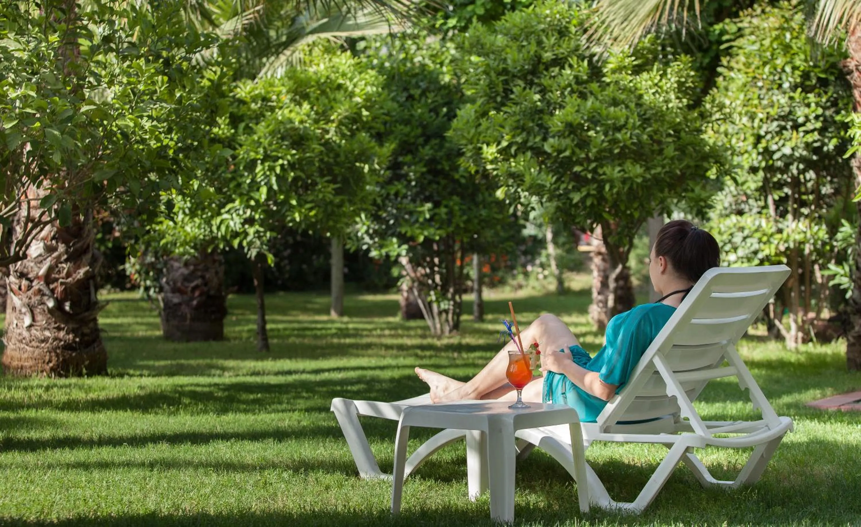 Garden in Sultan Of Side Hotel - All Inclusive