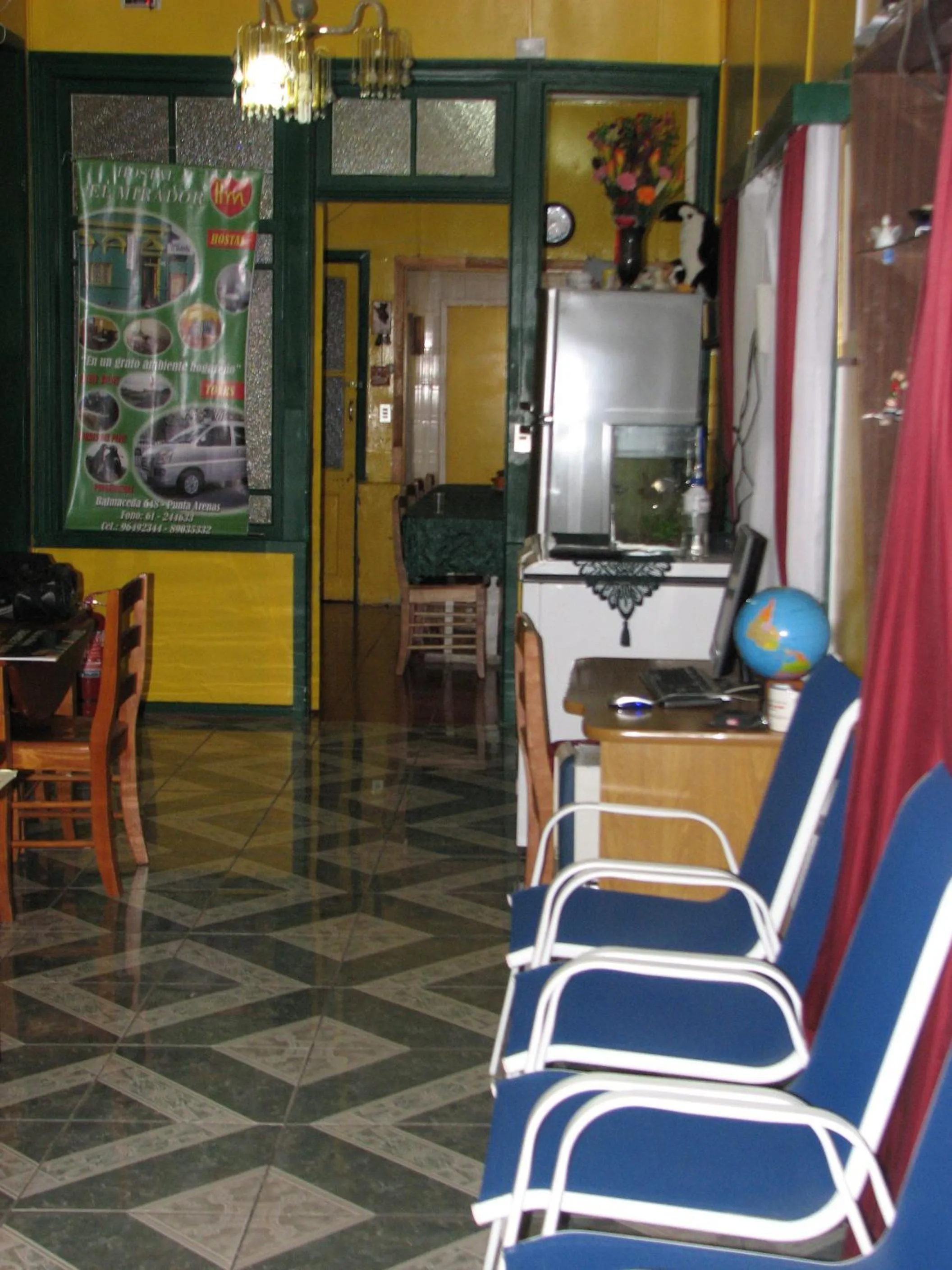 Lobby or reception in Hostal El Mirador