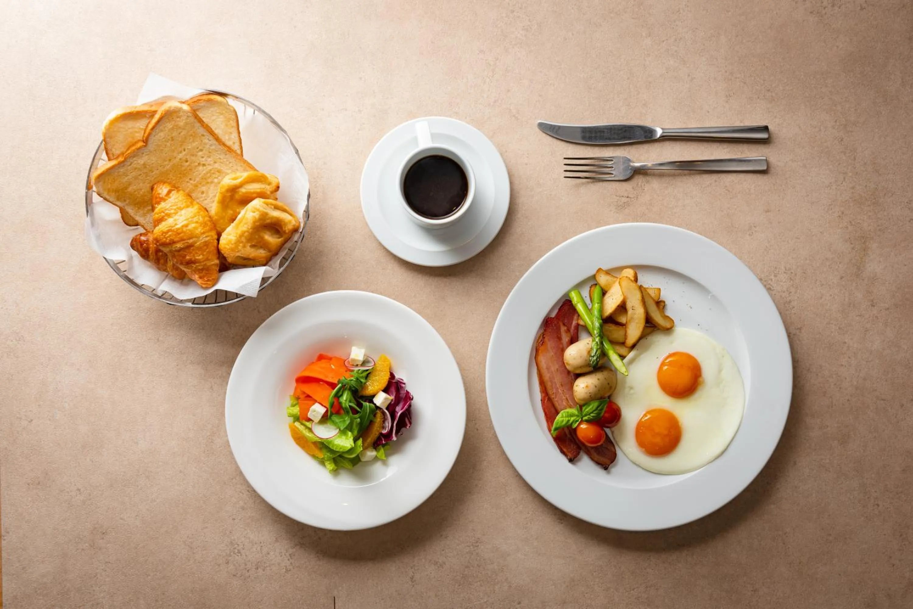 Breakfast in ENA Suite Hotel Namdaemun