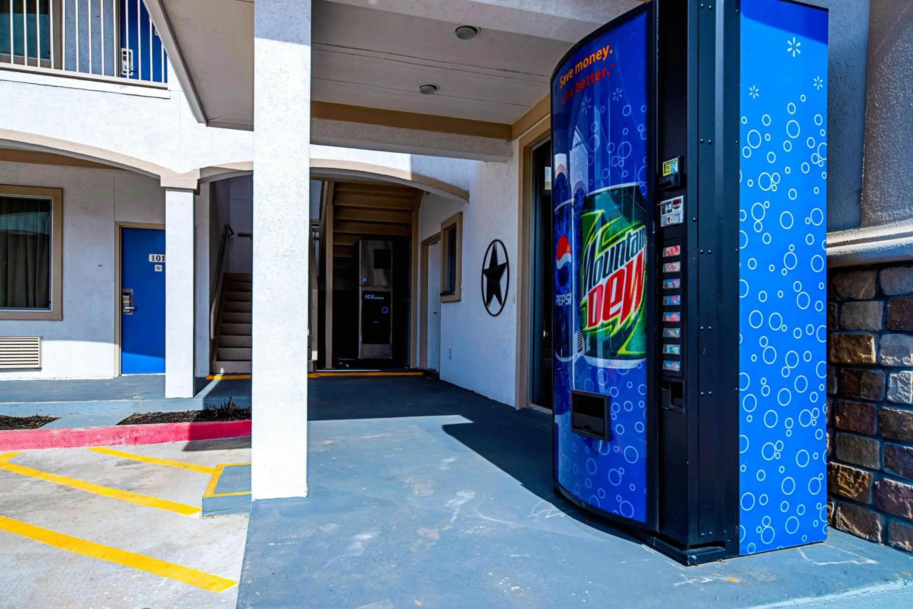 On site in Motel 6-Rhome, TX