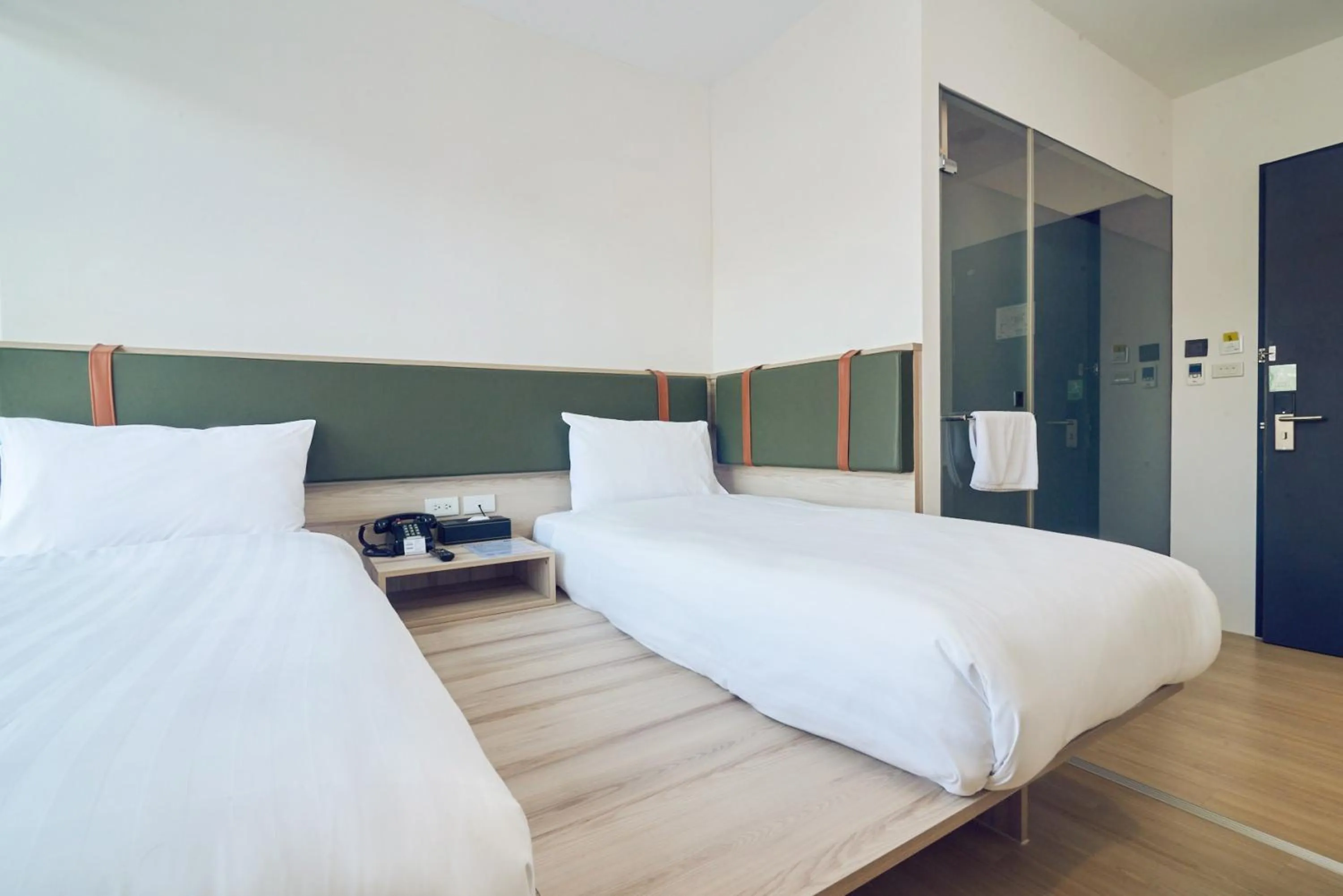 Photo of the whole room, Bed in CHECK Inn Express New Taipei Tamsui