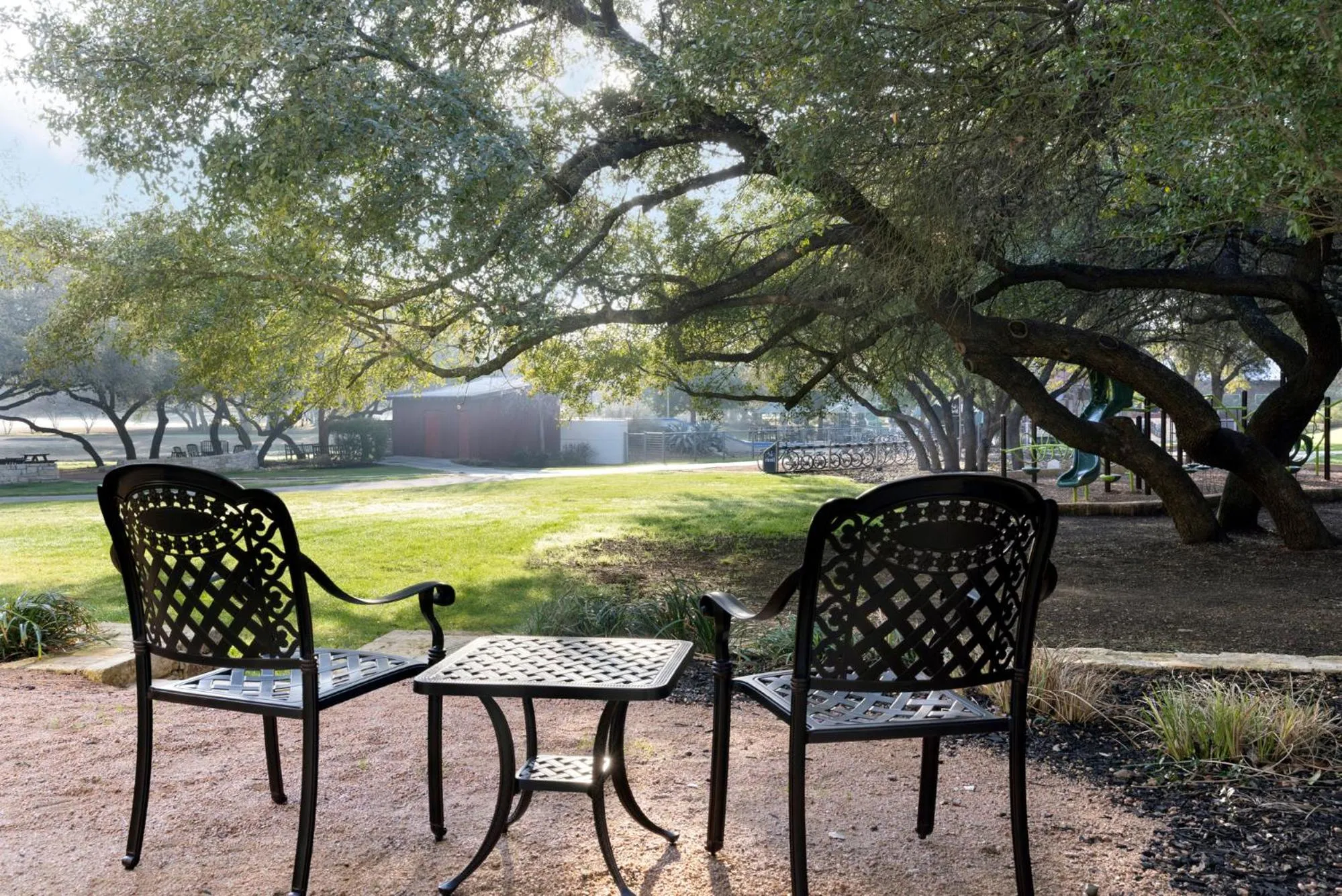 Patio in Hyatt Regency Hill Country Resort and Villas