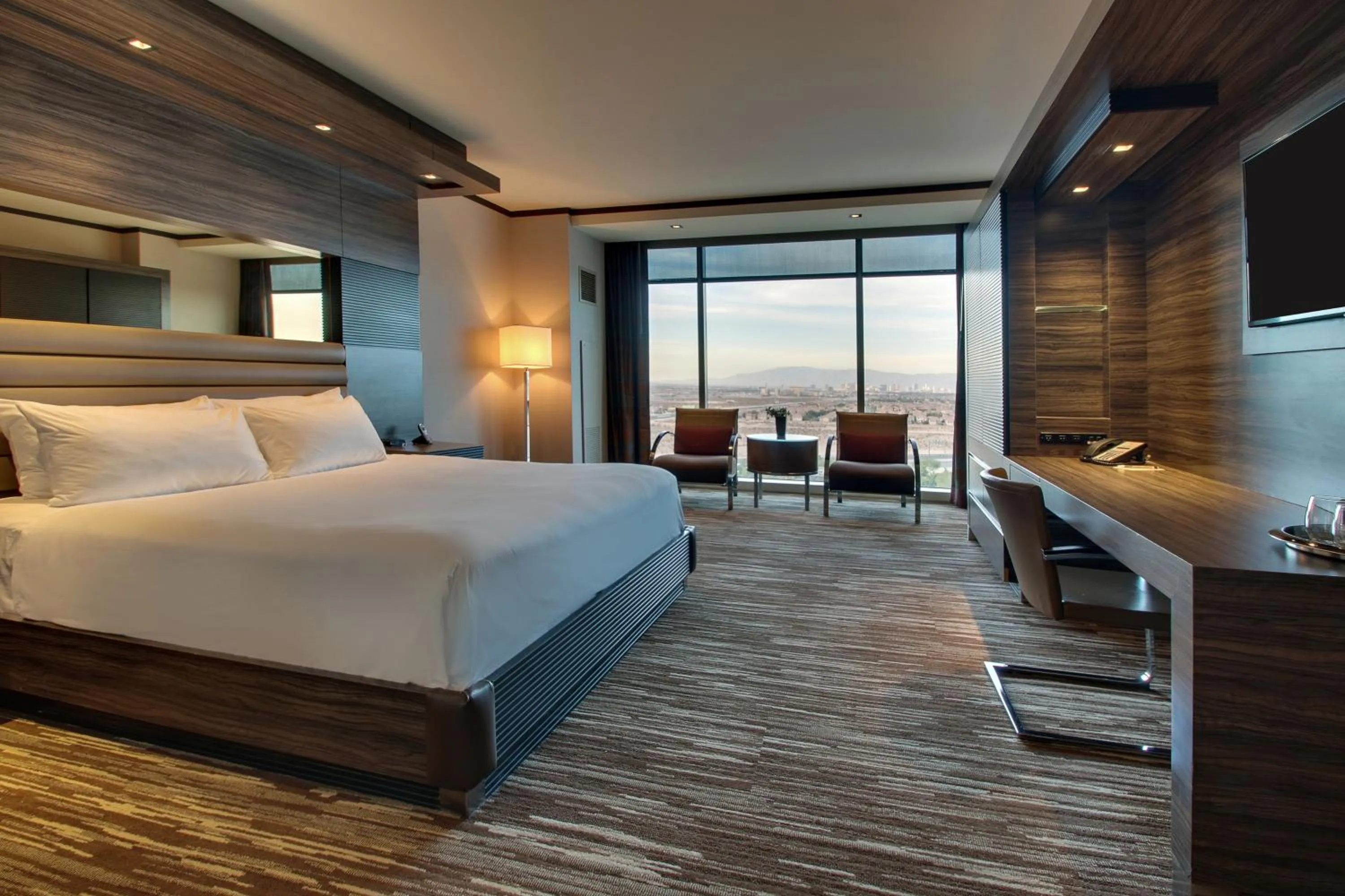 Bed in M Resort Spa & Casino