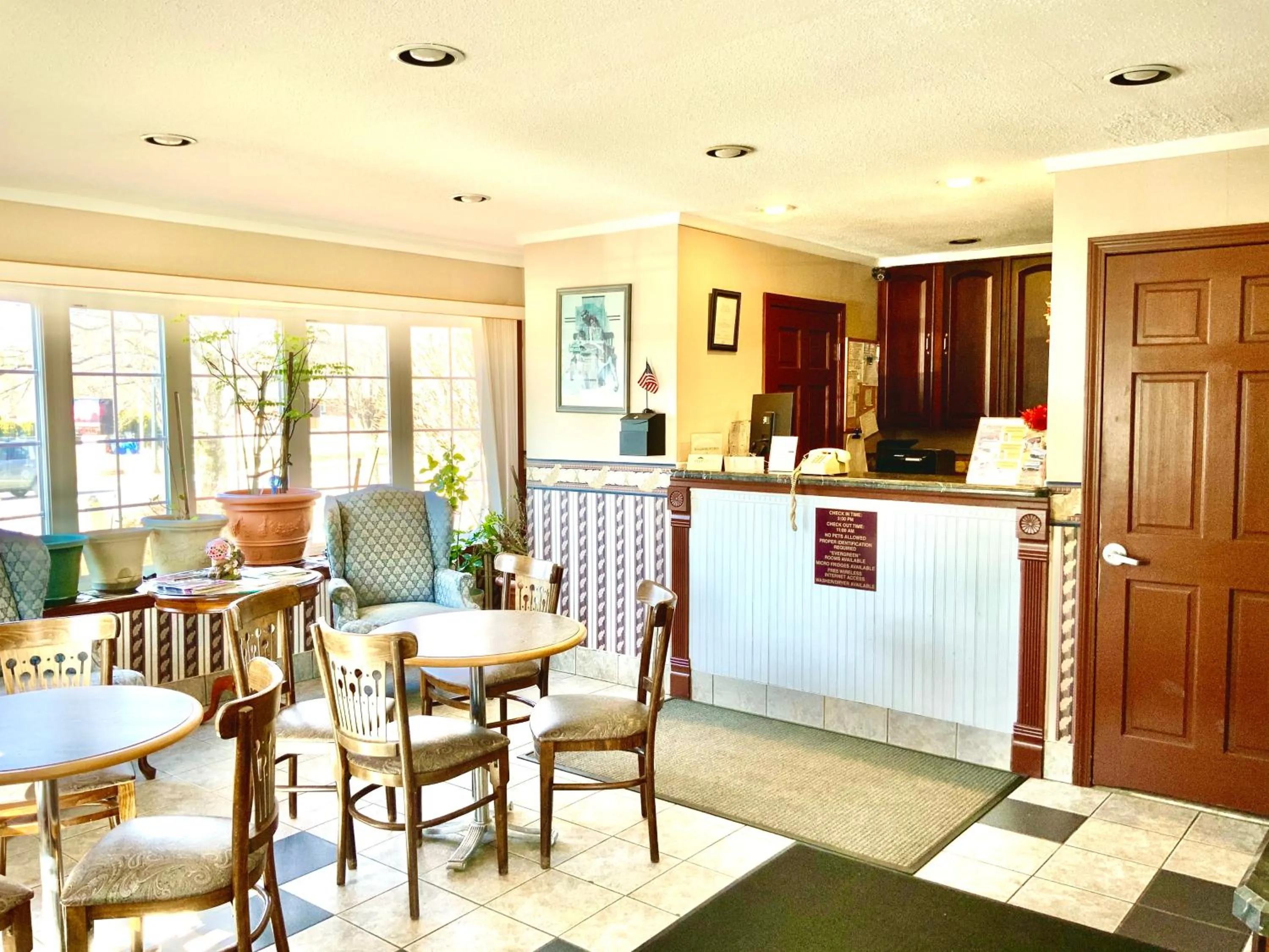 Lobby or reception in Pilgrim Inn