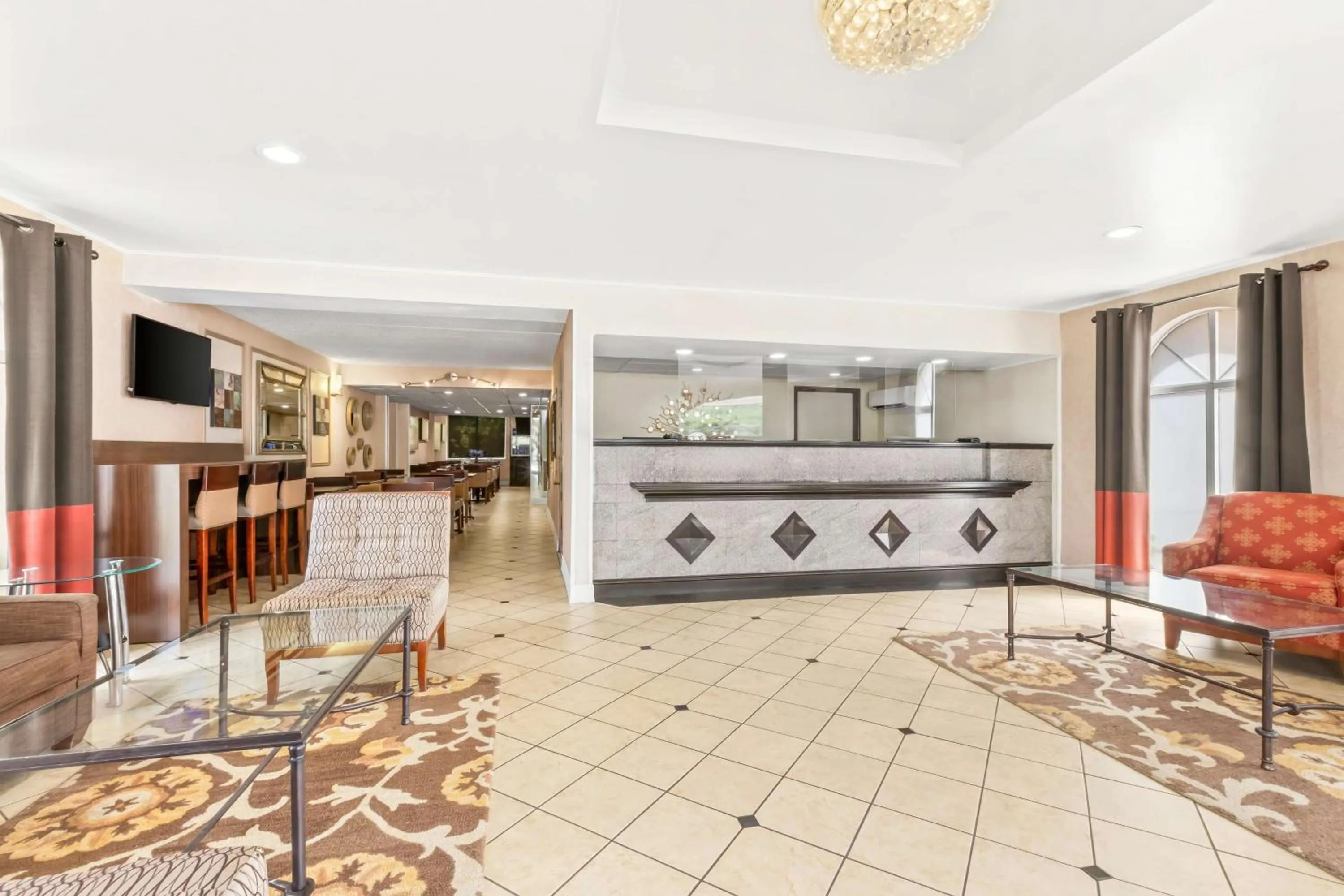 Lobby or reception in Best Western Hazlet Inn