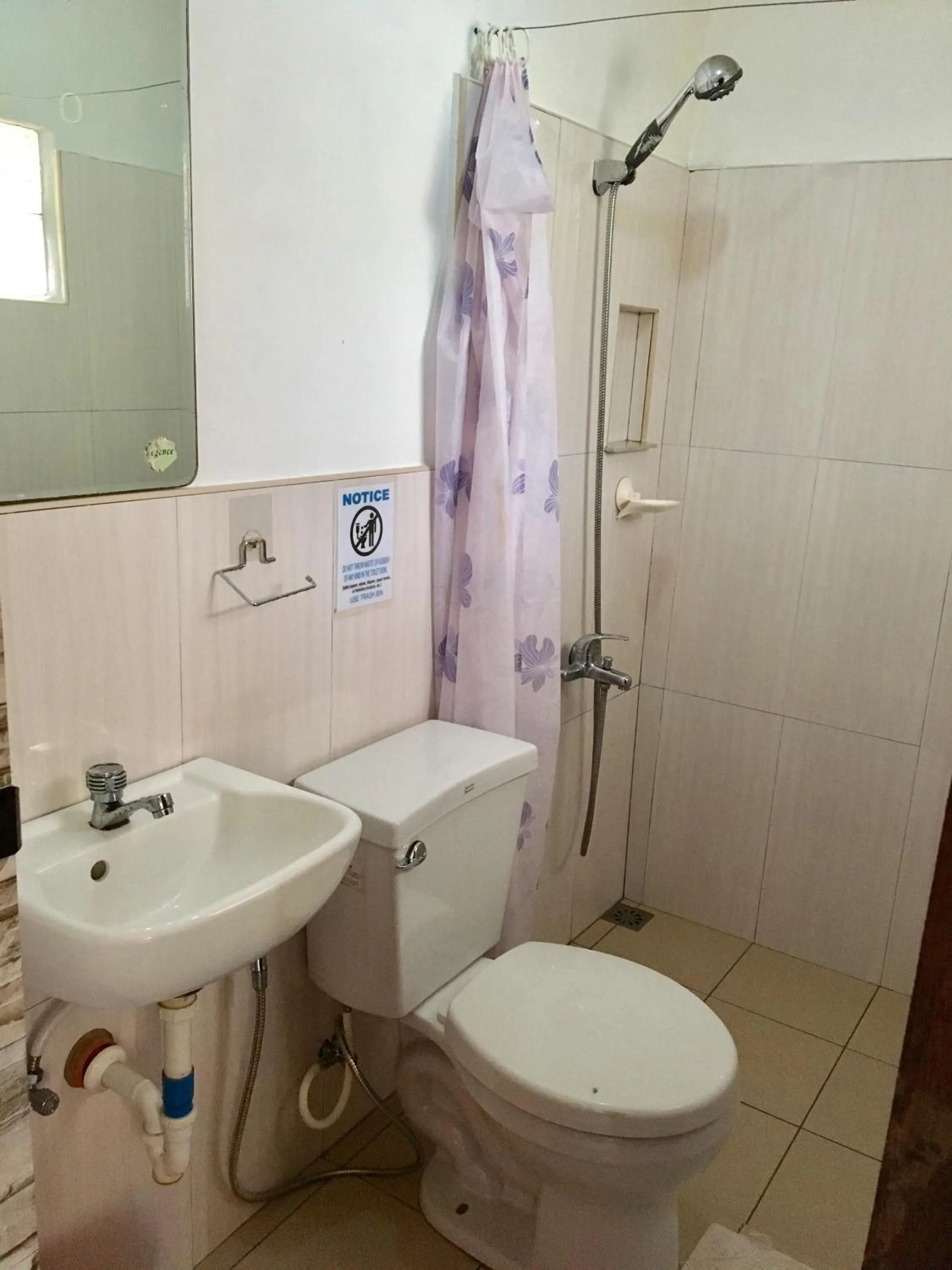 Toilet in Pisces Tourist Inn - Port Barton