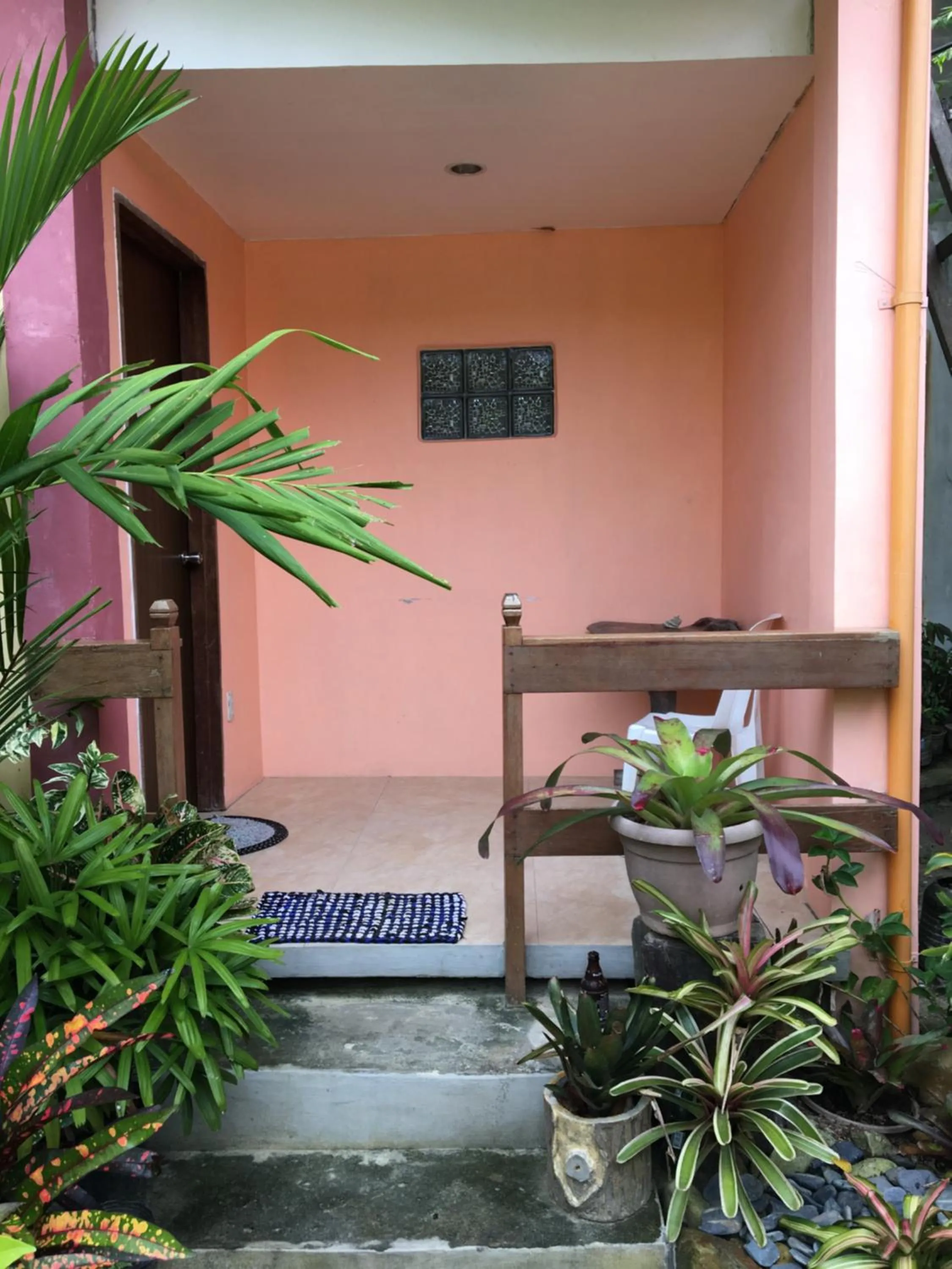 Balcony/Terrace in Pisces Tourist Inn - Port Barton