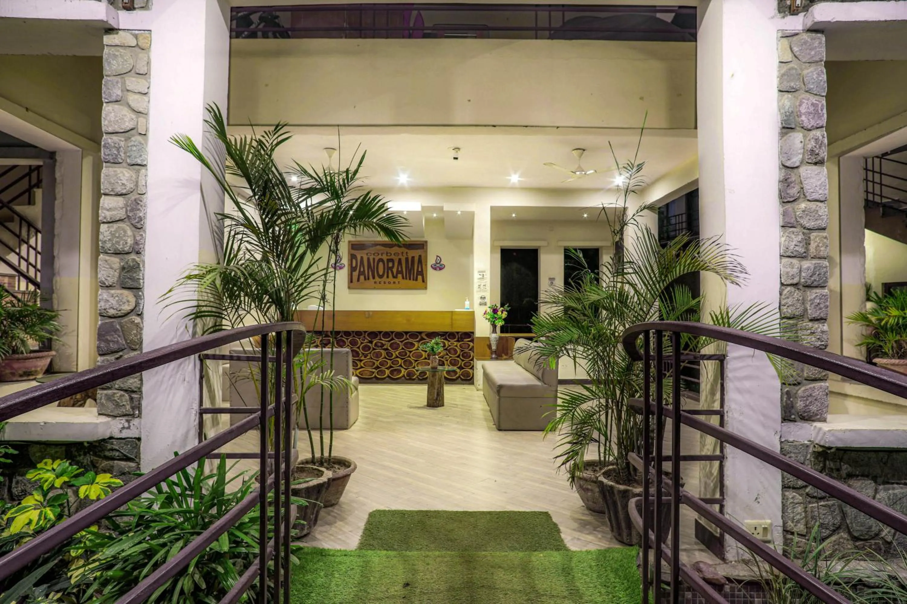 Lobby or reception in Corbett Panorama Resort