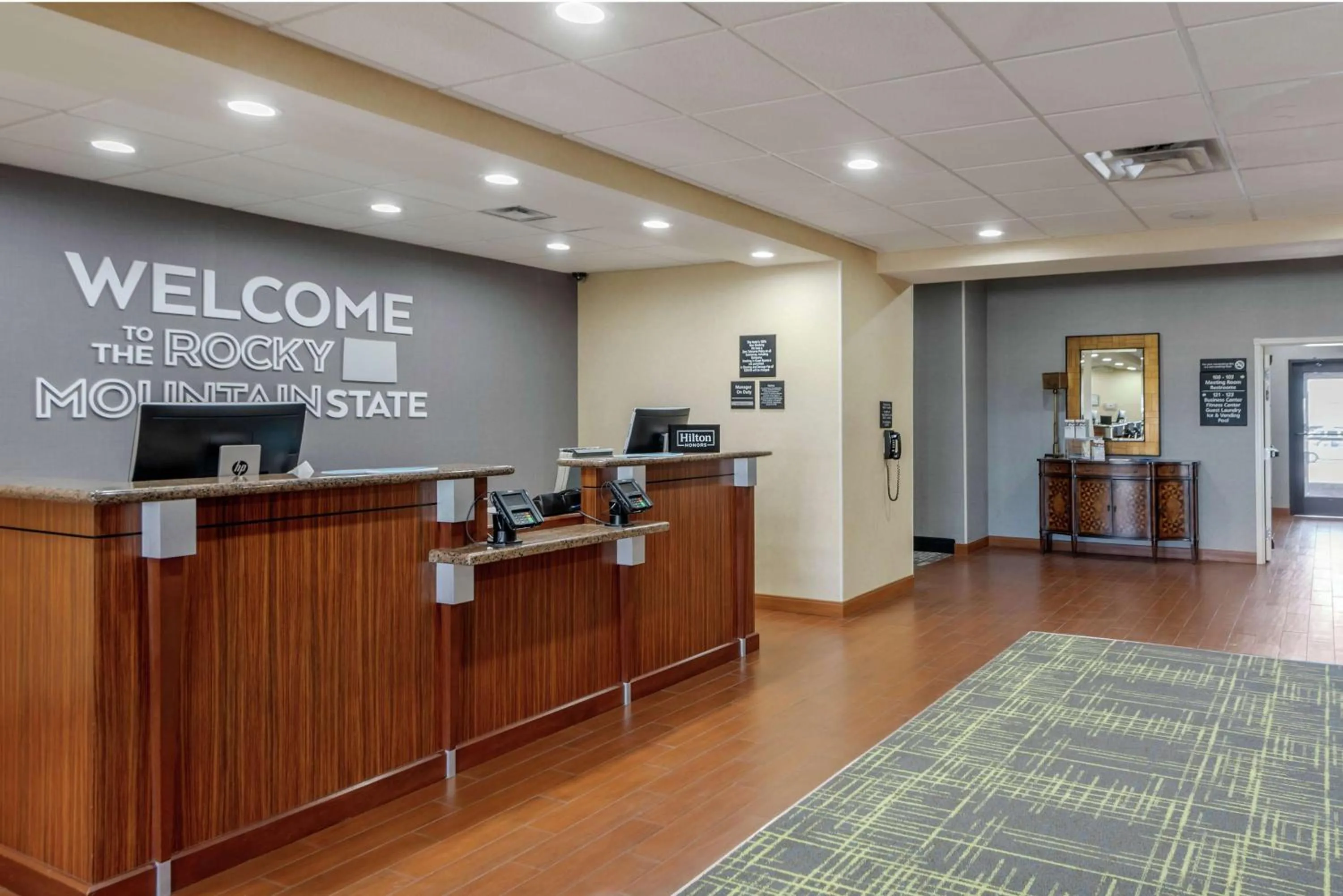 Lobby or reception in Hampton Inn Alamosa