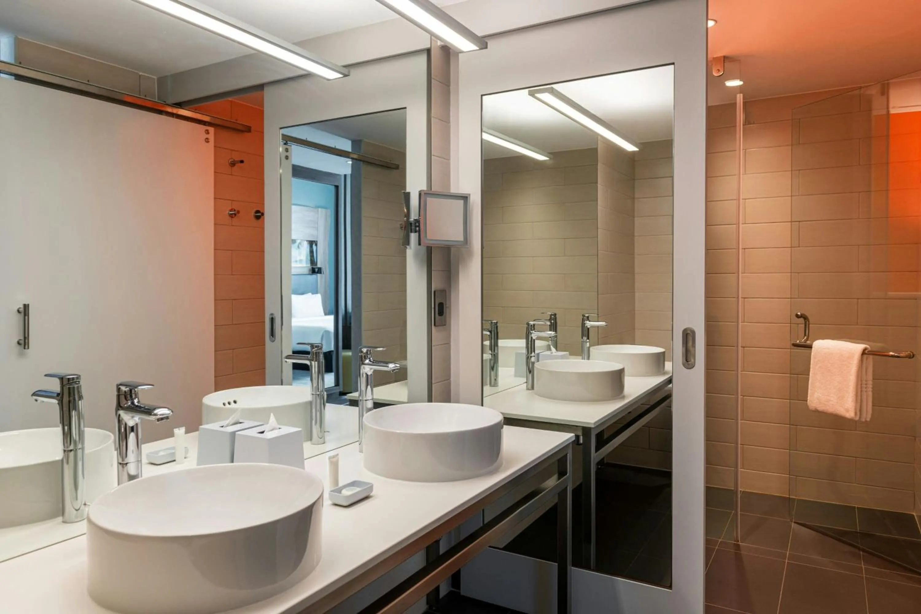 Bathroom in Aloft Palm Jumeirah