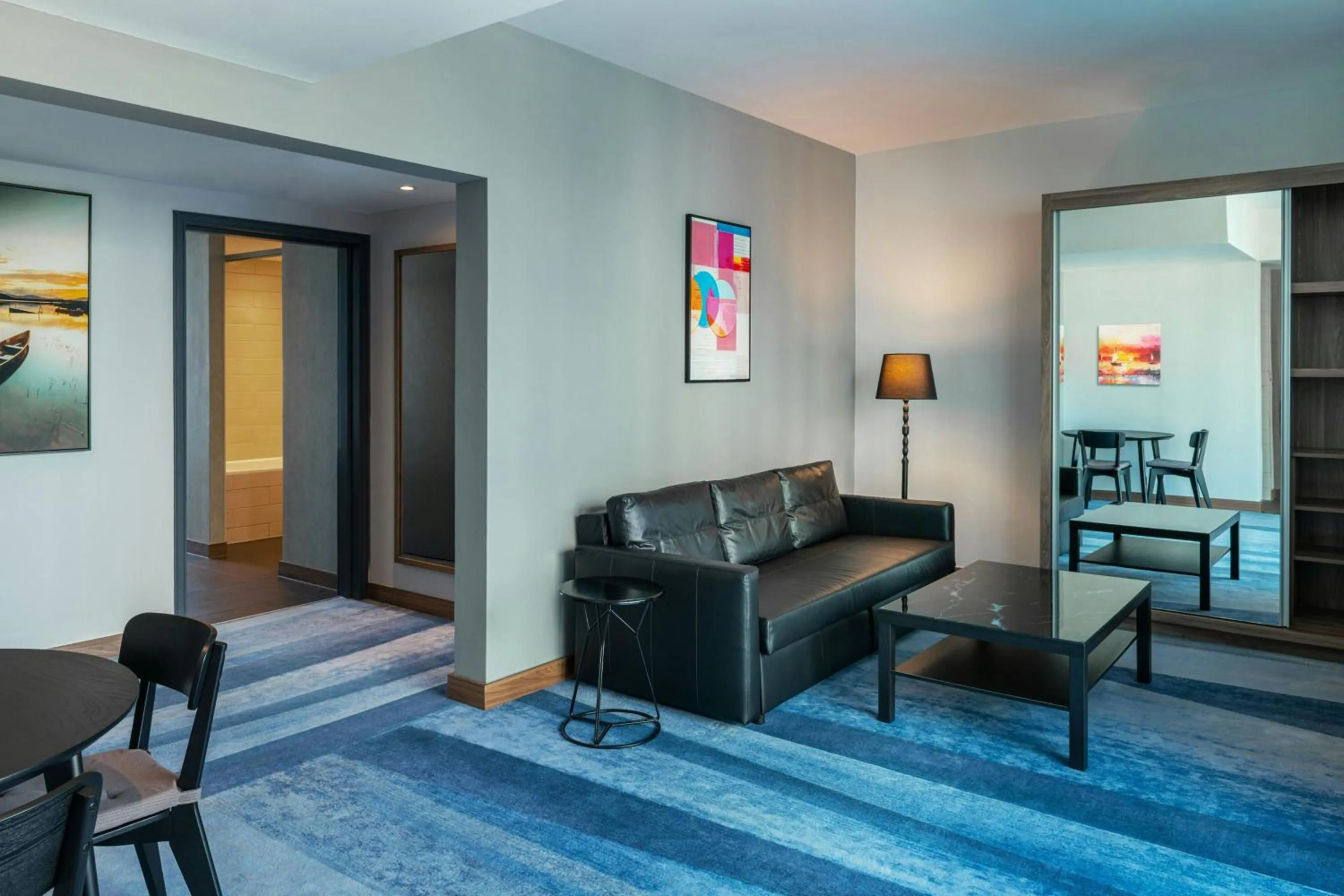 Living room in Aloft Palm Jumeirah